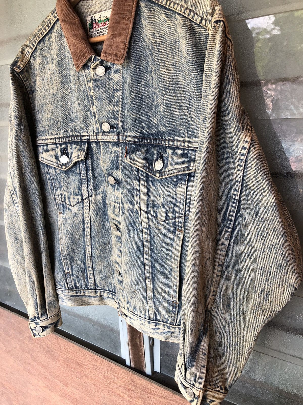Levi's Vintage Clothing Vintage Levi’s Acid Wash Alaska Denim Jacket Rare Size US M / EU 48-50 / 2 - 5 Thumbnail