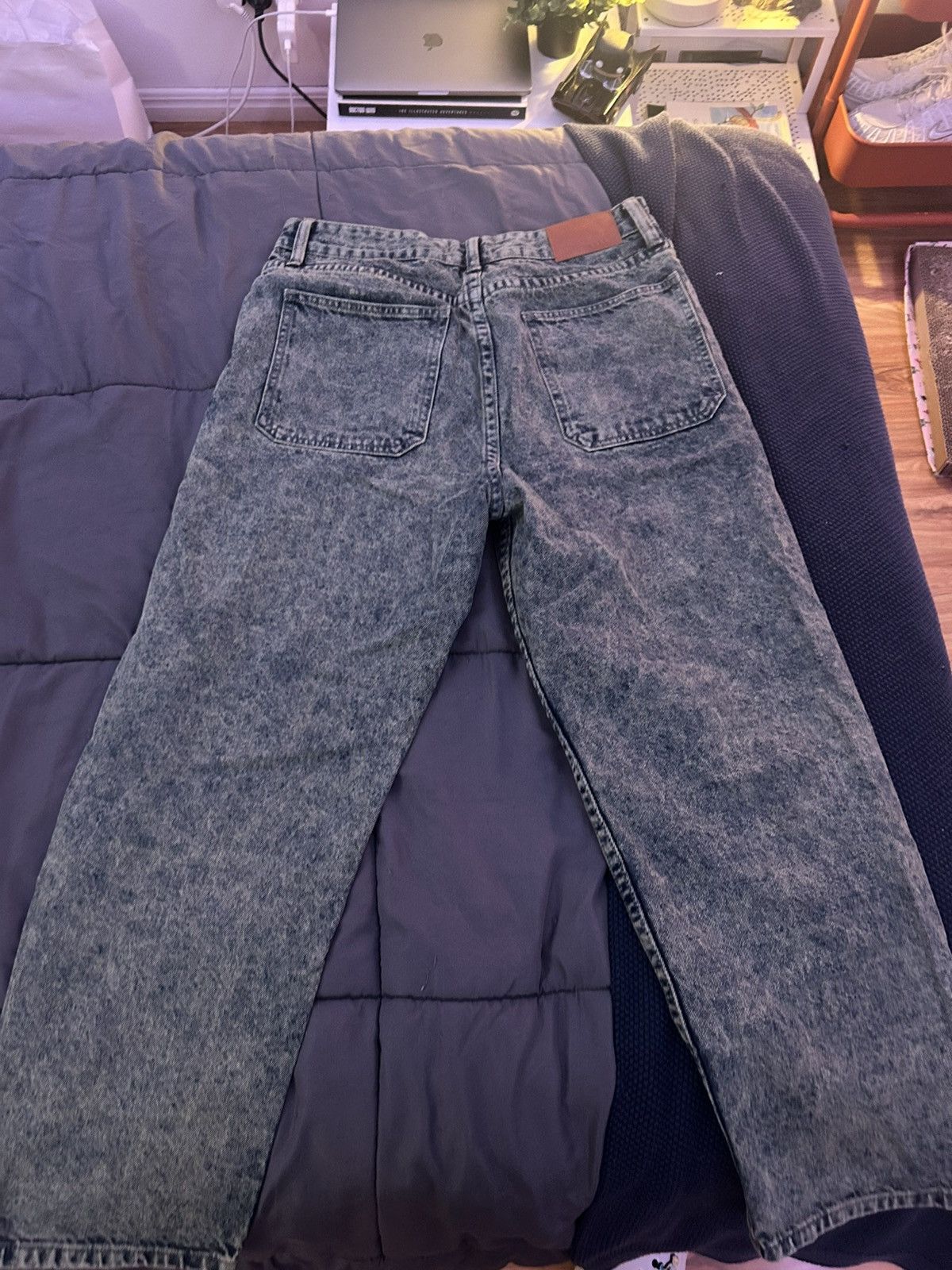 Absent Green washed denim Size US 30 / EU 46 - 2 Thumbnail