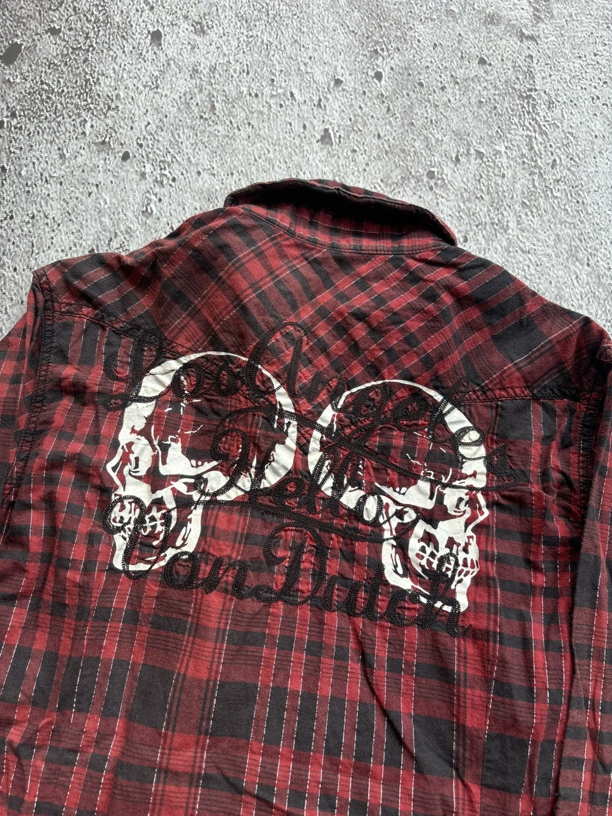 Hysteric Glamour Y2k Von Dutch Skull Ifsix Punk style Shirt Size US M / EU 48-50 / 2 - 6 Thumbnail