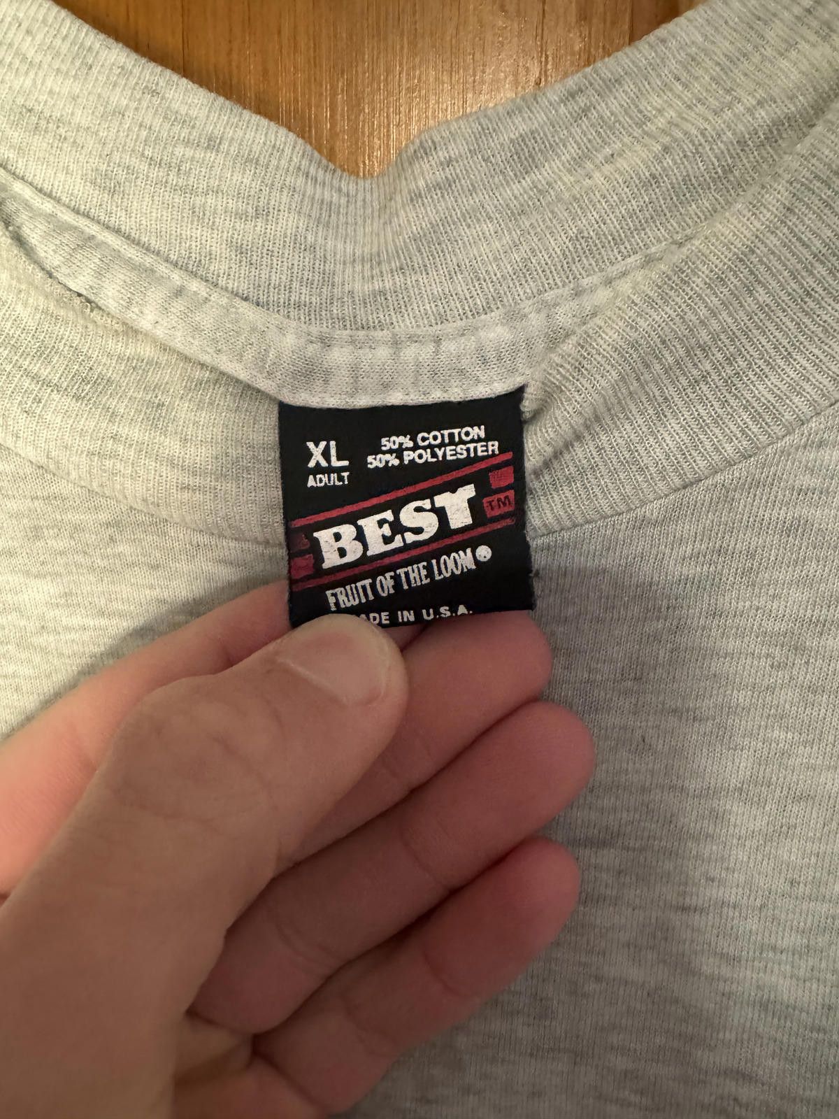 Fruit Of The Loom 1994 I Beat Carlo Vintage Graphic T-Shirt XL Size ONE SIZE - 3 Thumbnail