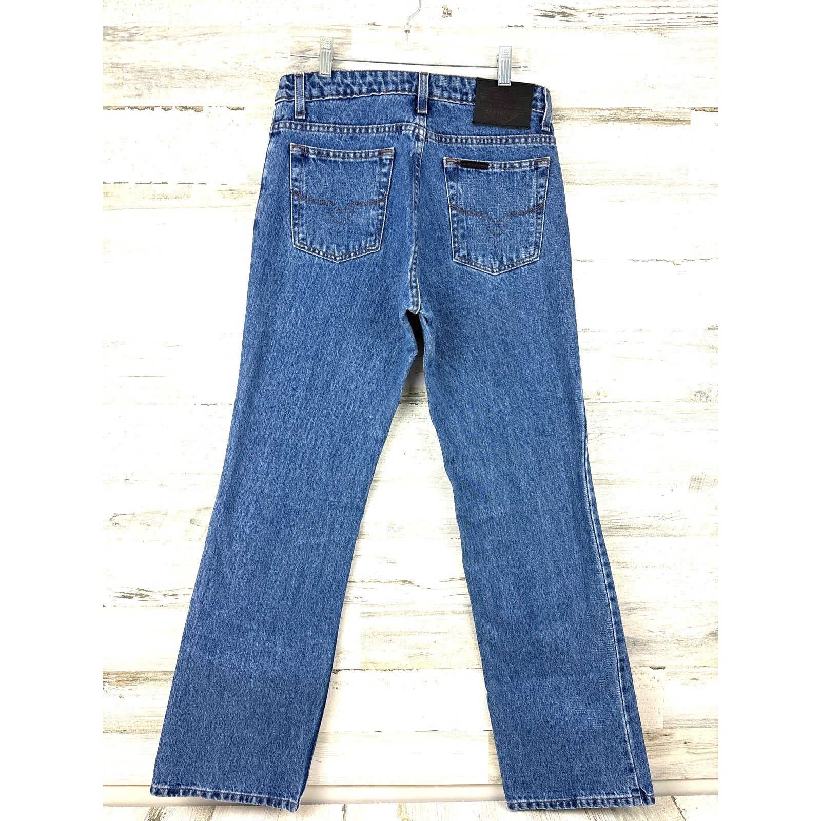 Harley Davidson Harley Davidson womens 6 Straight leg jeans cotton new Size 28" / US 6 / IT 42 - 2 Thumbnail