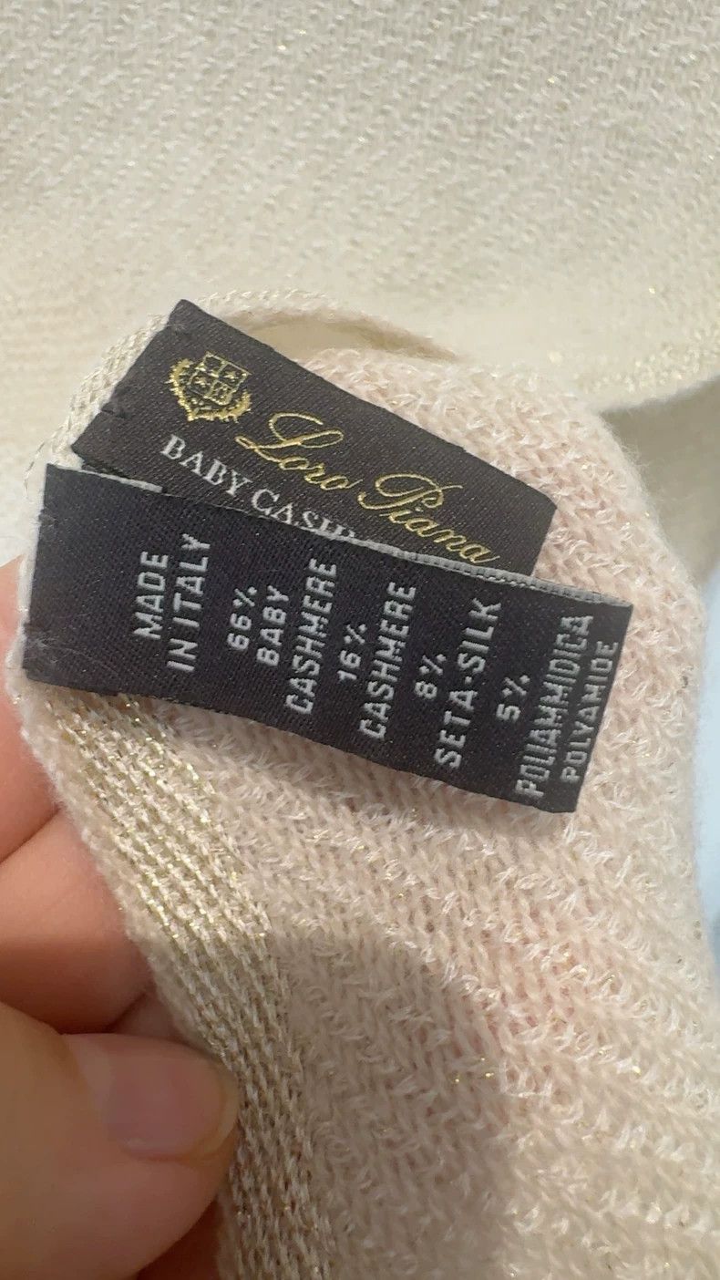 Loro Piana LORO PIANA Cashmere scarf Size ONE SIZE - 2 Thumbnail