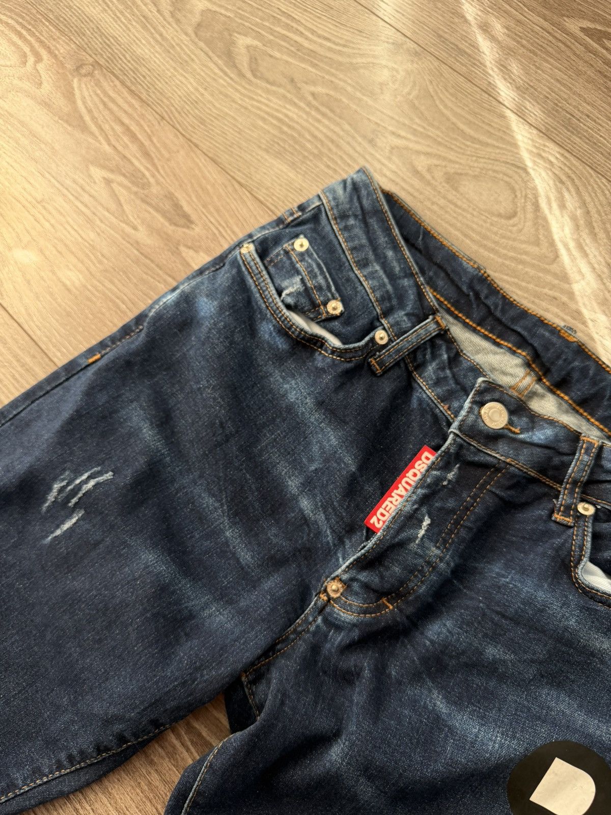 Dsquared2 Dsquared 2 New RRP: 520€ Big Logo 25 D Denim Jeans Size US 30 / EU 46 - 8 Thumbnail