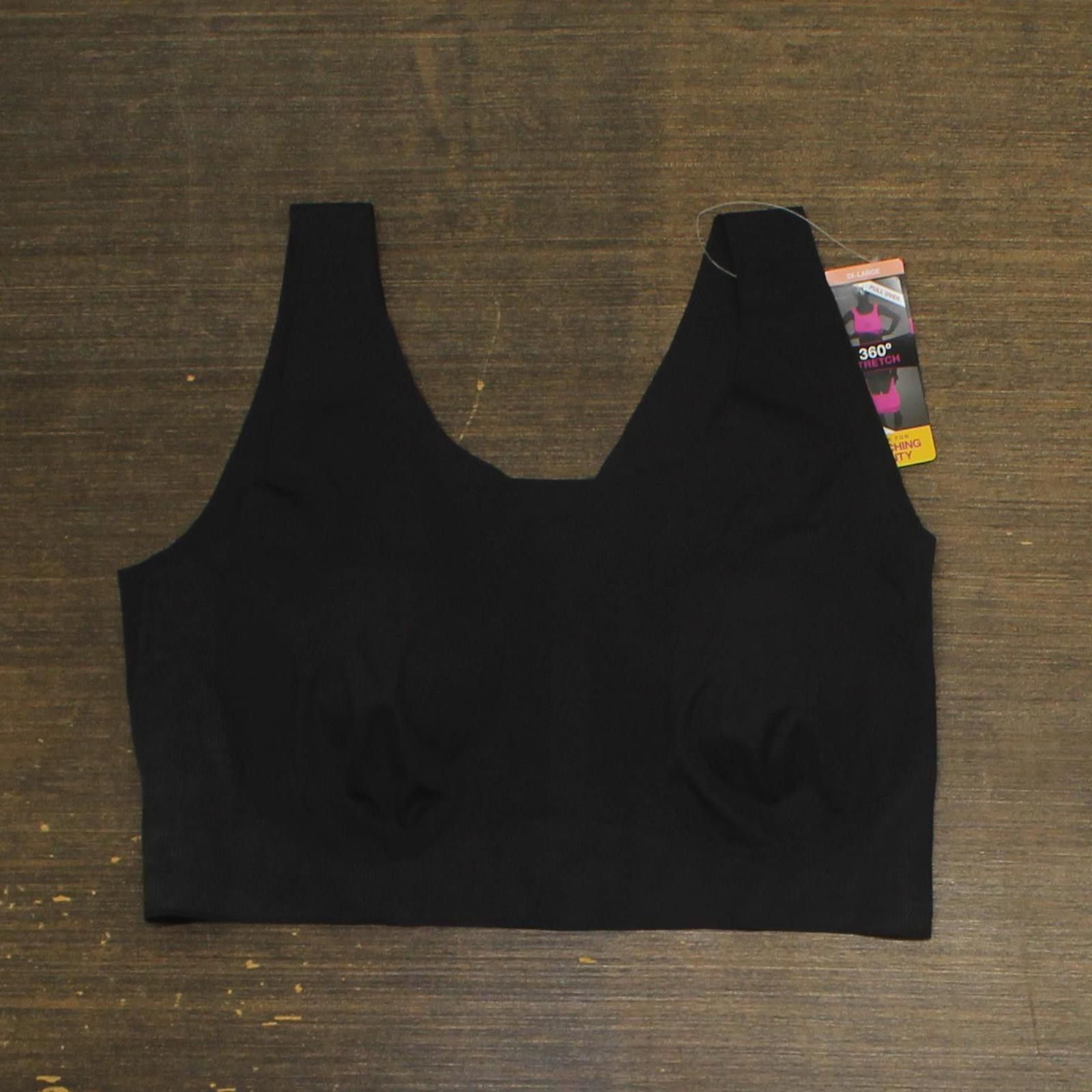Balenciaga Bali Revolution Easylite Shaping Wireless Bra Black 3Xl, Women's