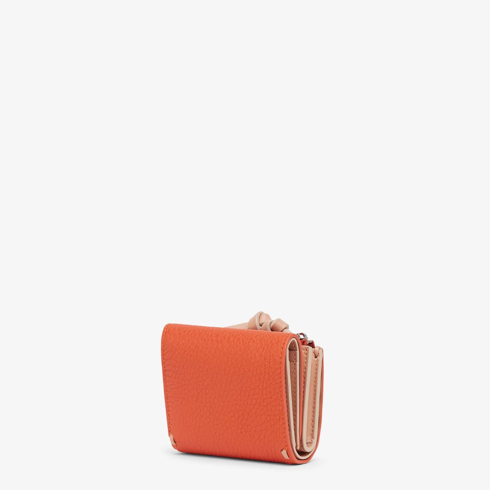 Fendi o1s1wg110526 Peekaboo Micro Trifold in Orange Size ONE SIZE - 2 Thumbnail