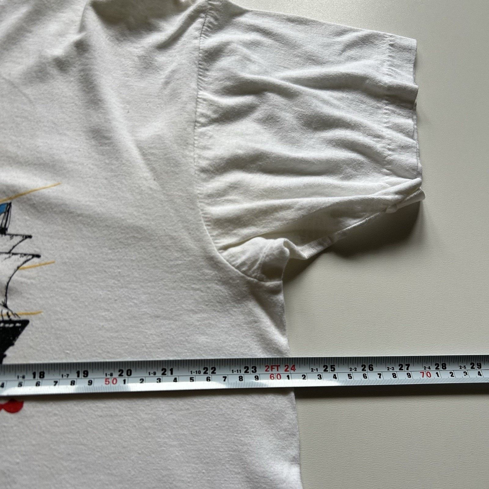 Vintage Vintage 1994 World Cup USA T-Shirt XL 90s NYC Italia Soccer Size US XL / EU 56 / 4 - 5 Thumbnail