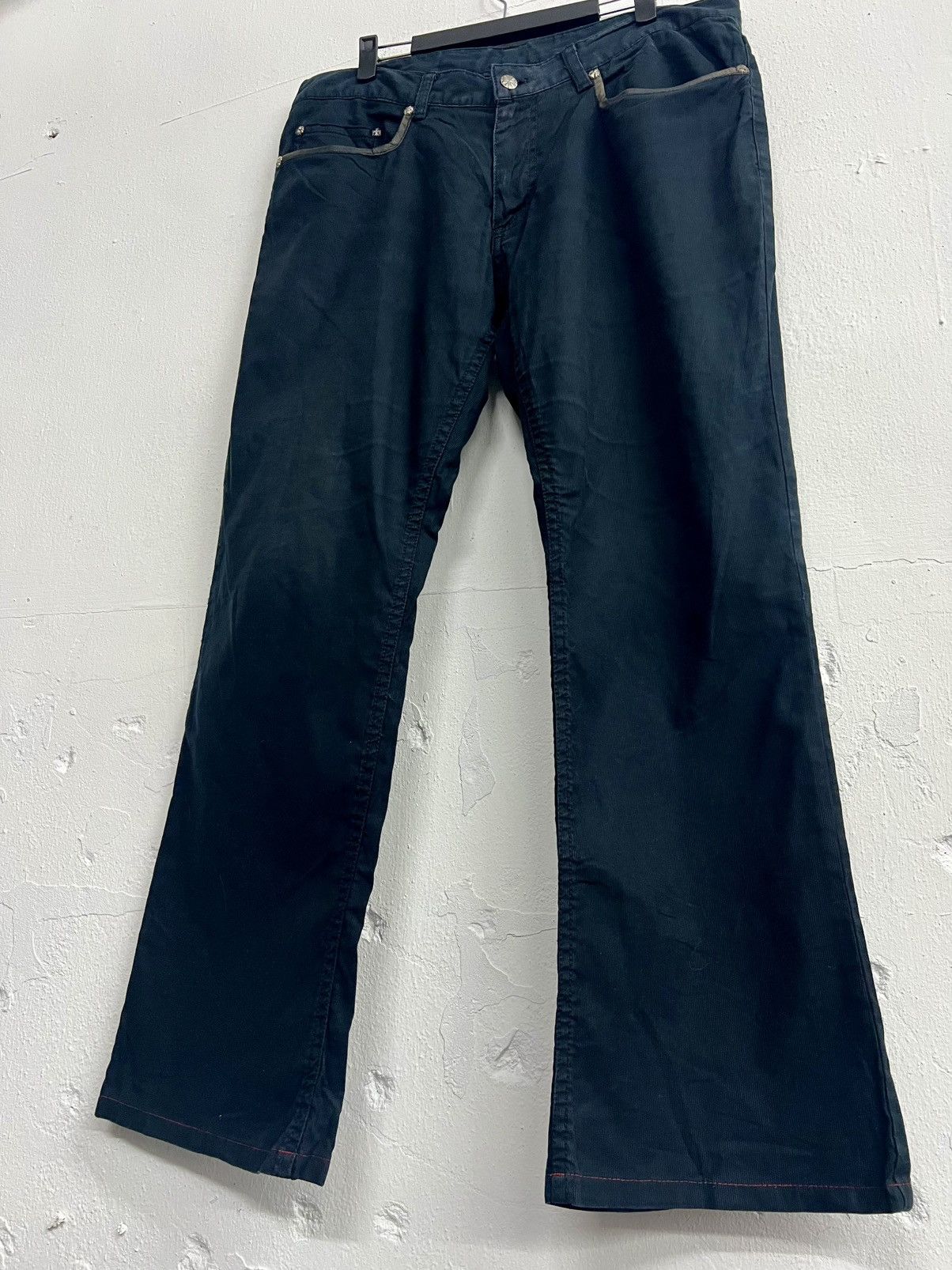 Vintage Vintage Rare JUNMEN Flared Cross Style Pants Size US 33 - 4 Thumbnail