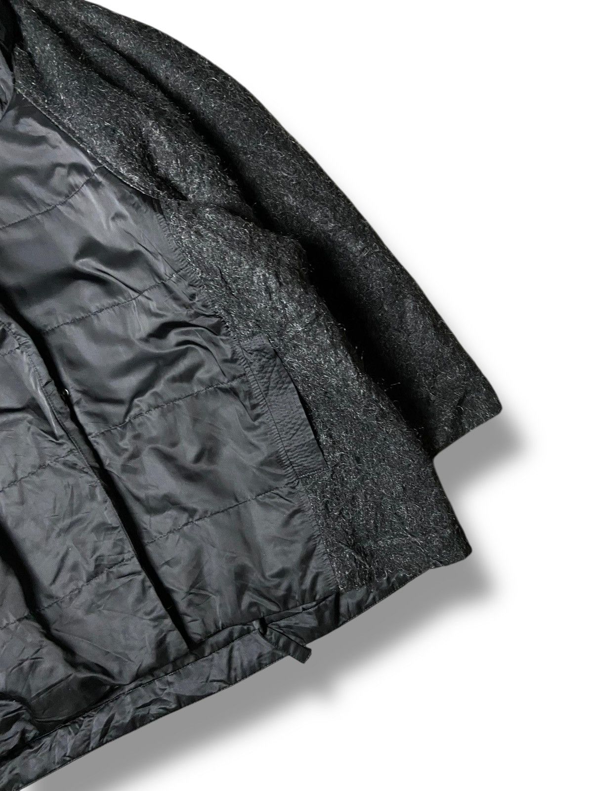 Japanese Brand AJ Apex Japan Mohair Wool Jacket with Hood (171) Size US L / EU 52-54 / 3 - 3 Thumbnail