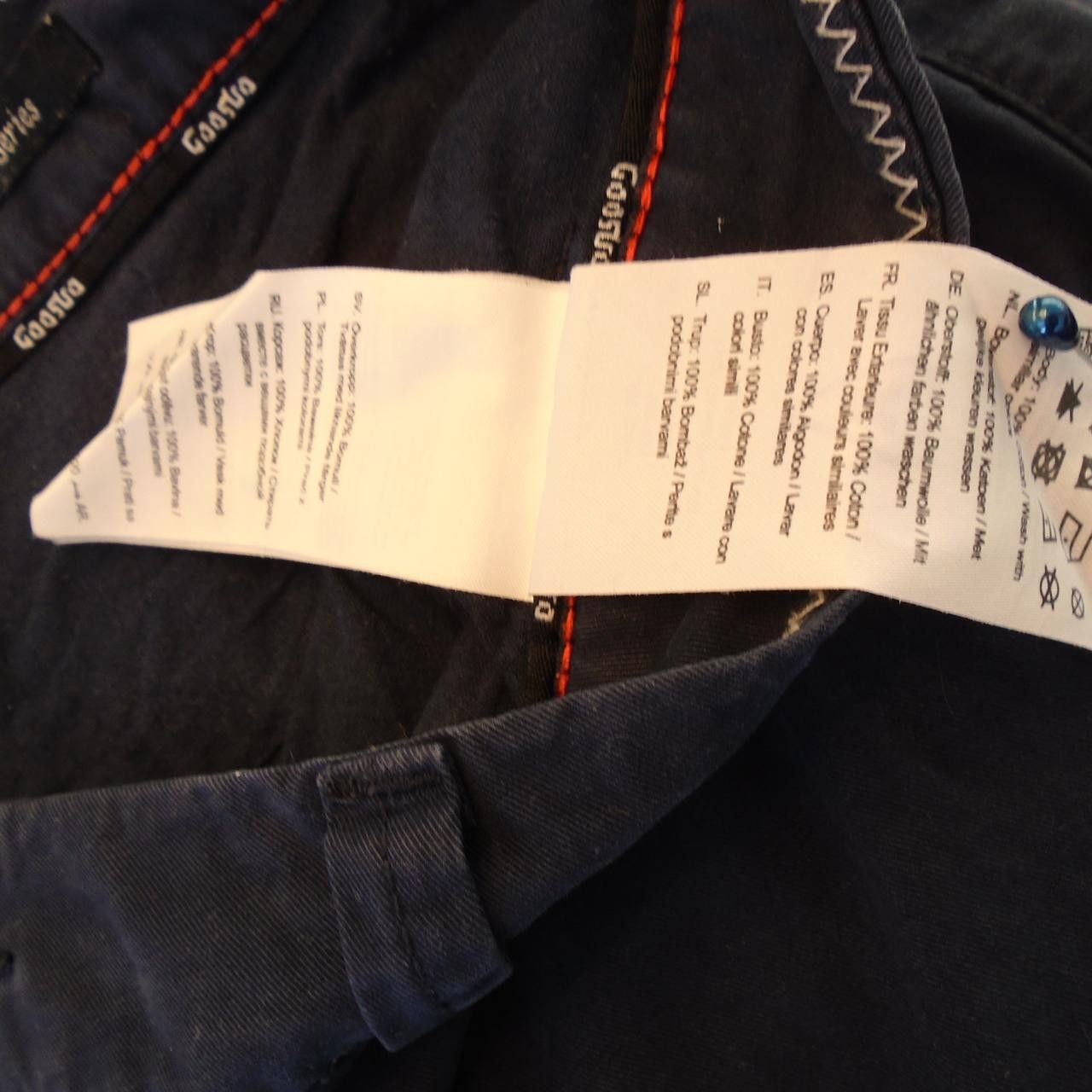 Vintage Men's Shorts Gaastra. Dark blue. S. Used. Good Size US 28 / EU 44 - 12 Thumbnail