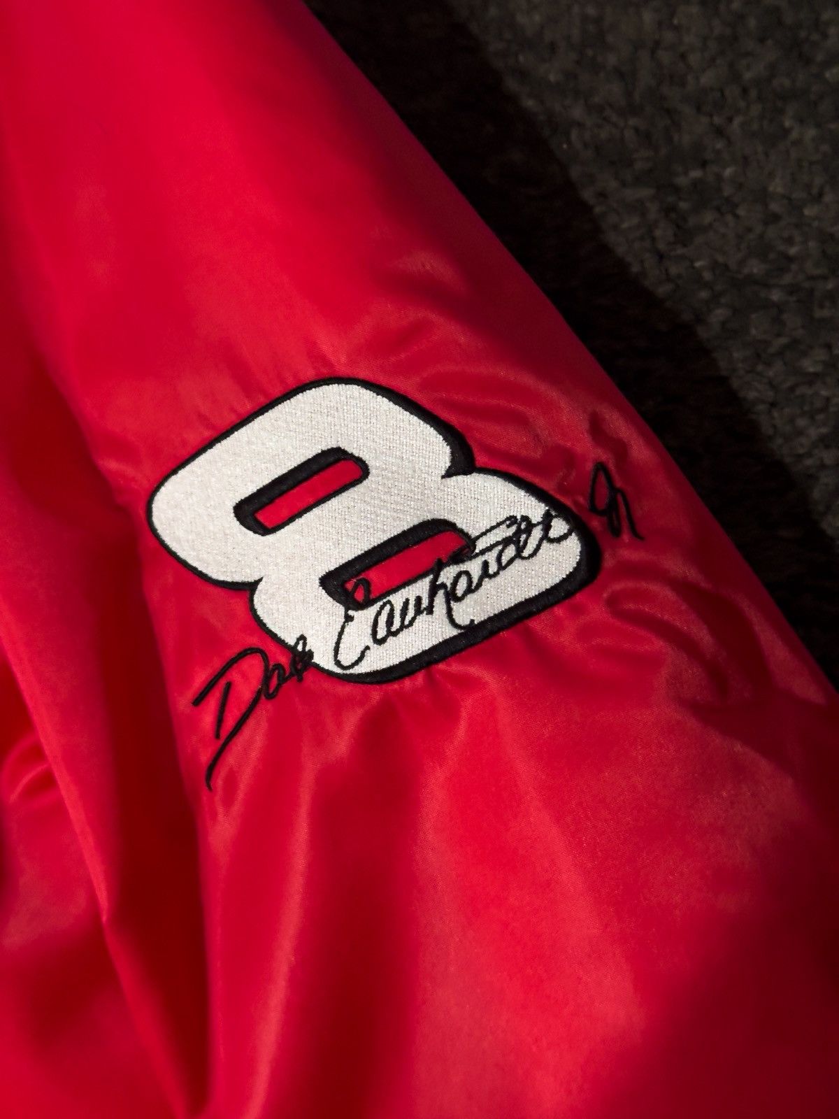 NASCAR Vintage NASCAR Dale Earnhardt Jacket Size US XL / EU 56 / 4 - 6 Thumbnail