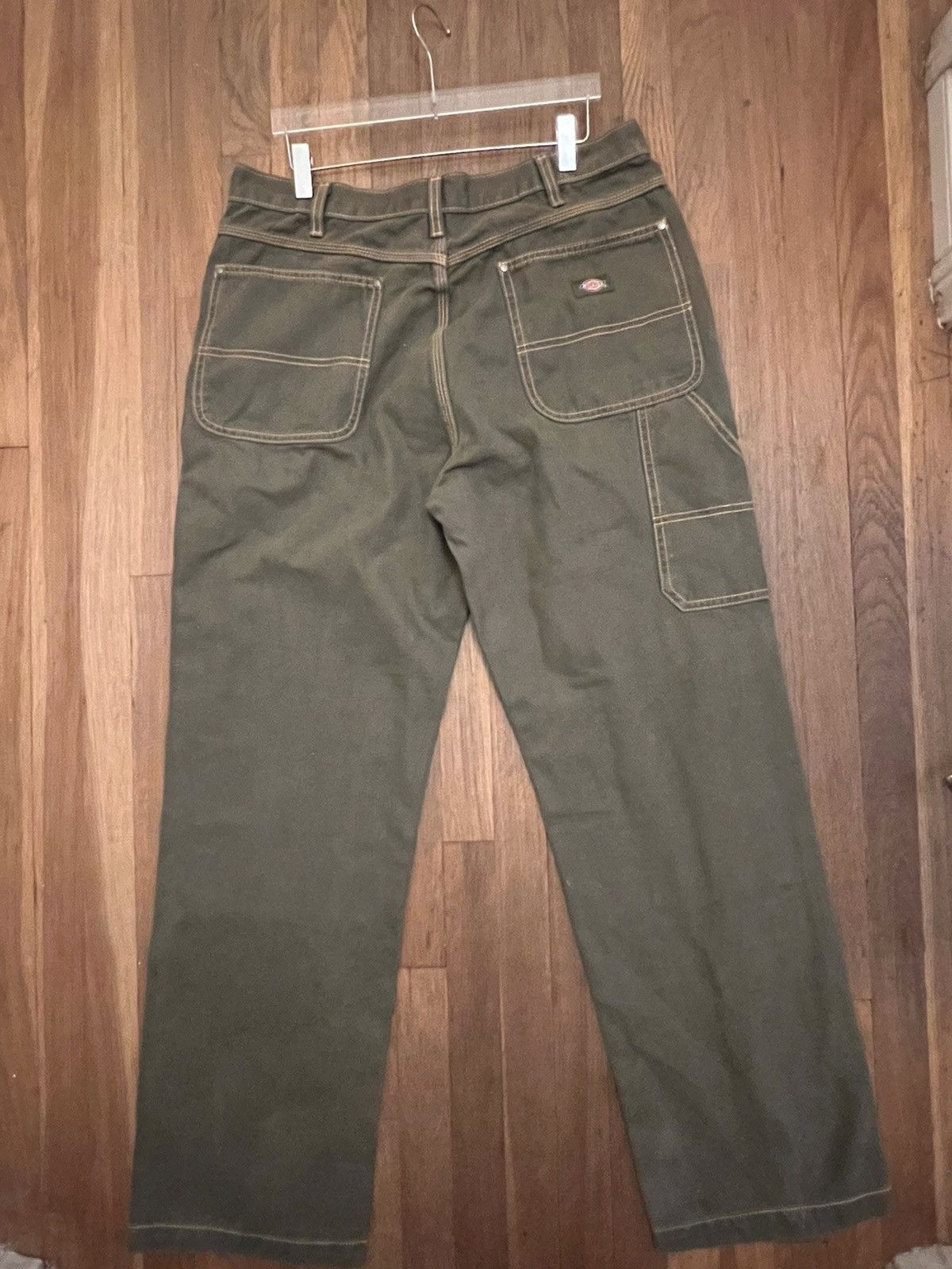 Dickies Dickies Skate Double front Olive Cargo Pants Size US 34 / EU 50 - 2 Thumbnail