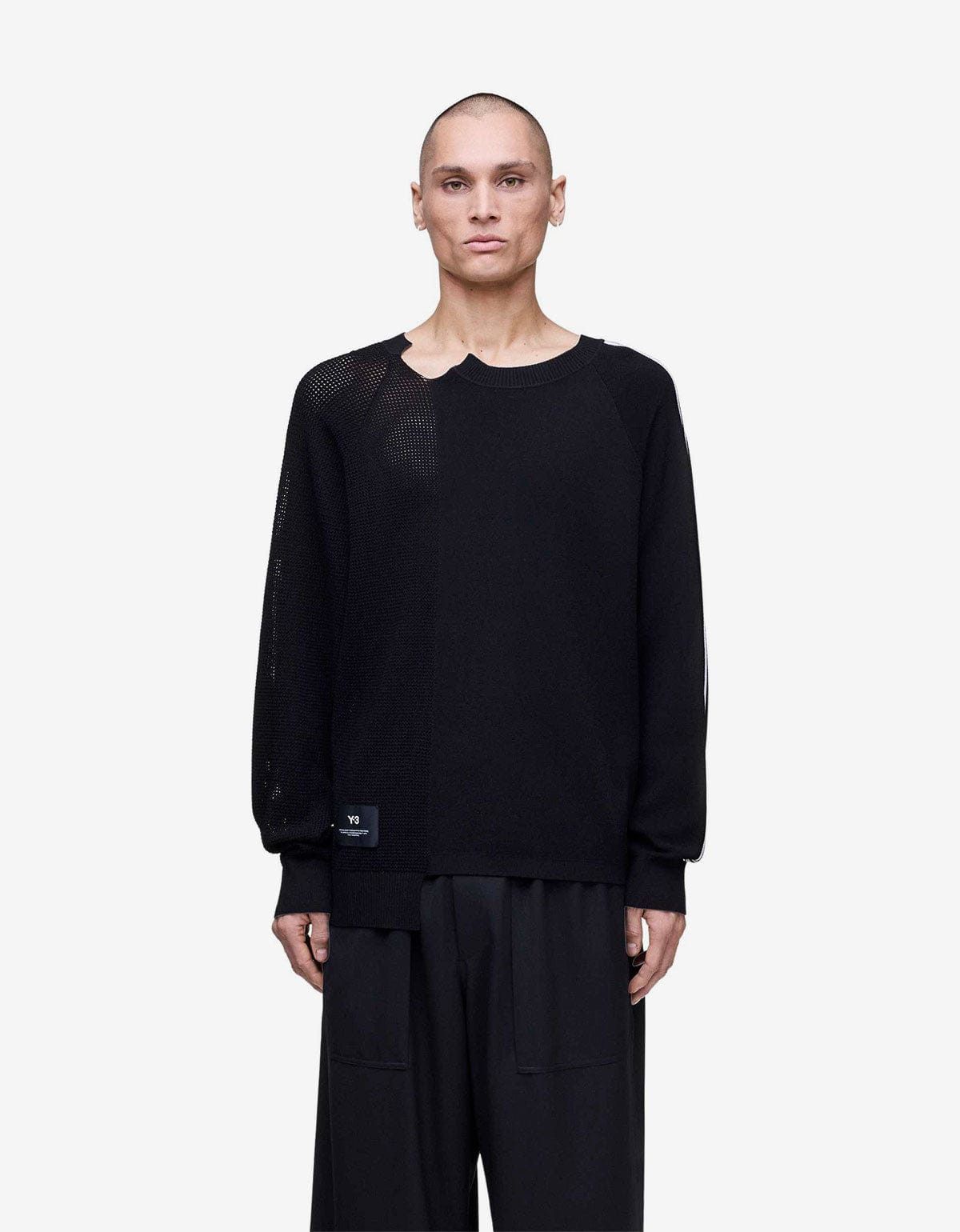 Y-3 Y-3 Black Logo Knit Sweater Size US L / EU 52-54 / 3 - 2 Thumbnail