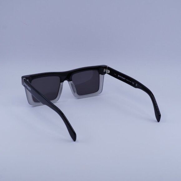 Palm Angels Palm Angels PERI109 NAPA 0907 Sunglasses Black/Grey Square Size ONE SIZE - 5 Thumbnail