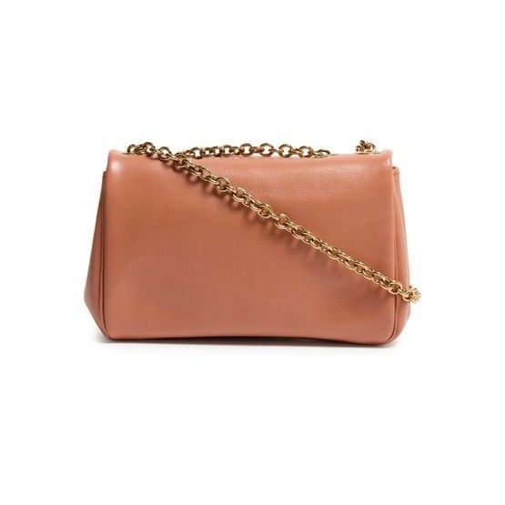 Chloe Chloe Small Heritage Wooden Orange Grained Leather Shoulder Size ONE SIZE - 3 Thumbnail