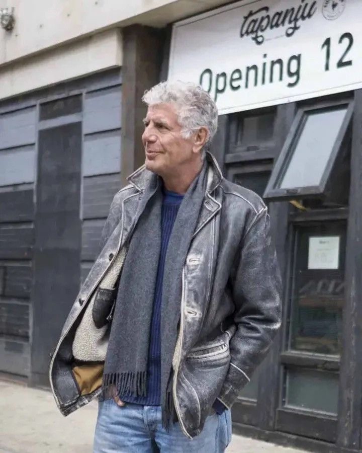 Leather 70s Anthony Bourdain Shop Car Coat leather jacket ERD Size US L / EU 52-54 / 3 - 10 Thumbnail