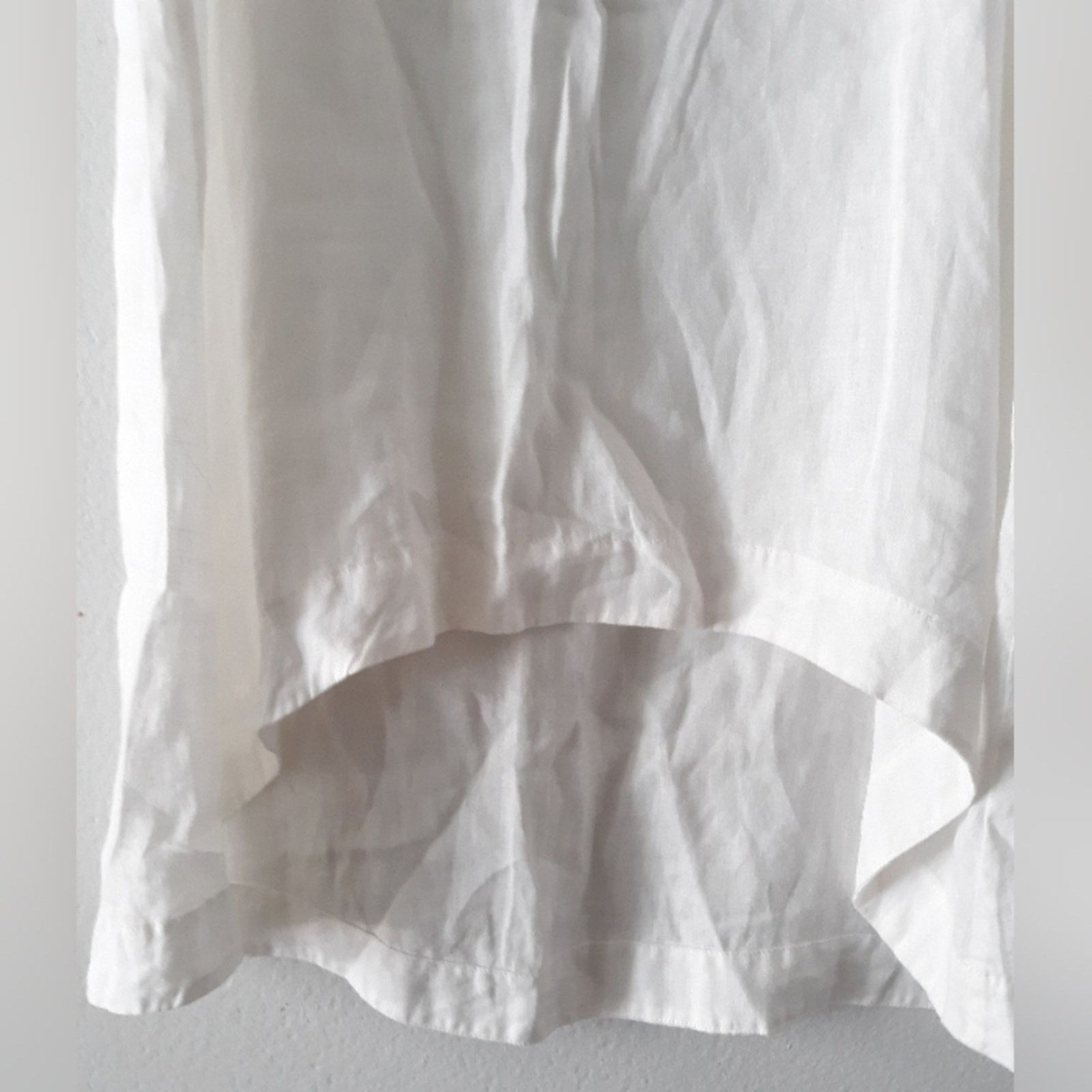 Saks Fifth Avenue Saks Fifth Avenue Linen Blouse Size M / US 6-8 / IT 42-44 - 4 Thumbnail