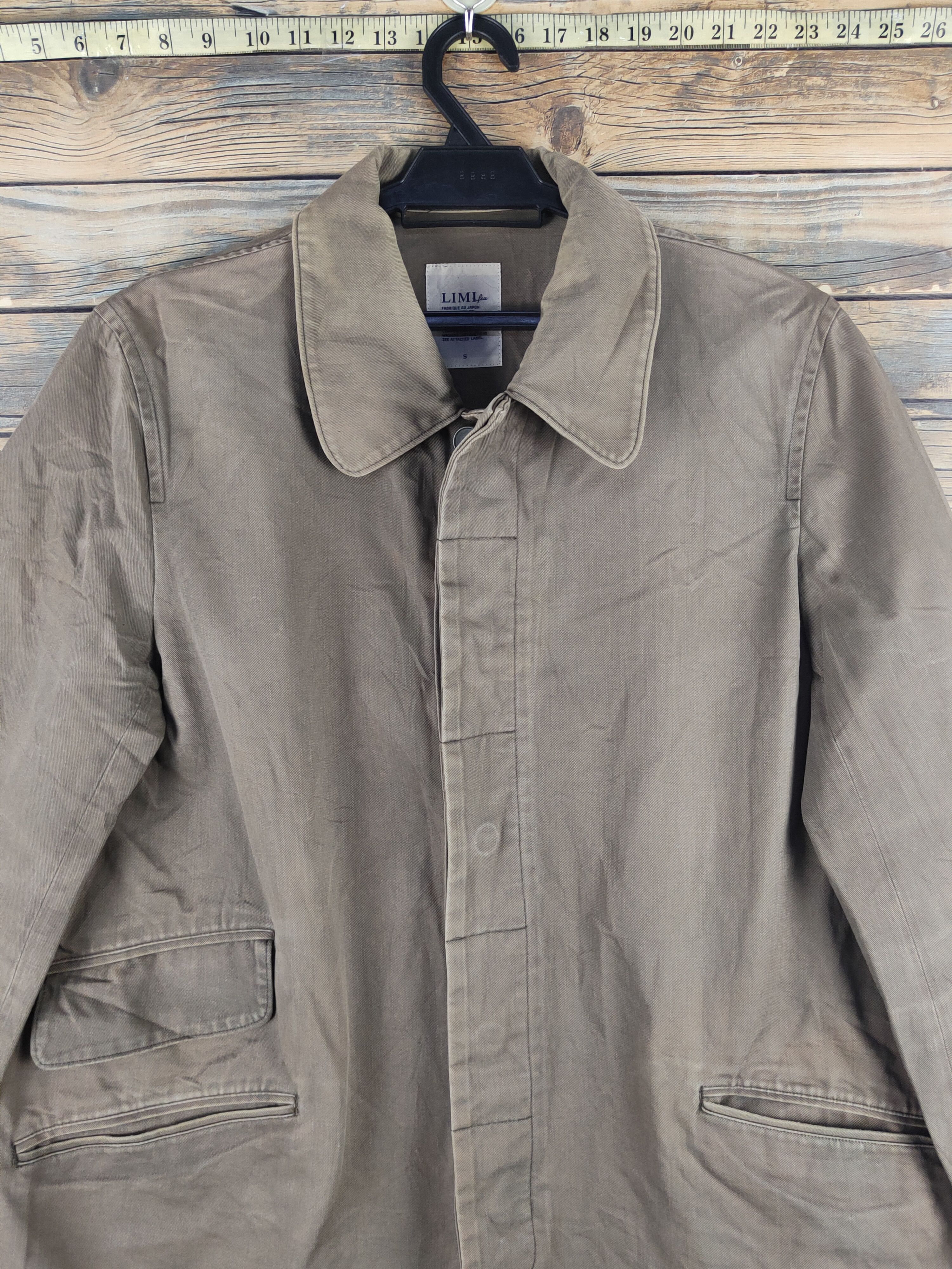 Limi Feu DL Limi Feu Yohji Yamamoto Olive Long Jackets #S2802T Size US S / EU 44-46 / 1 - 2 Thumbnail