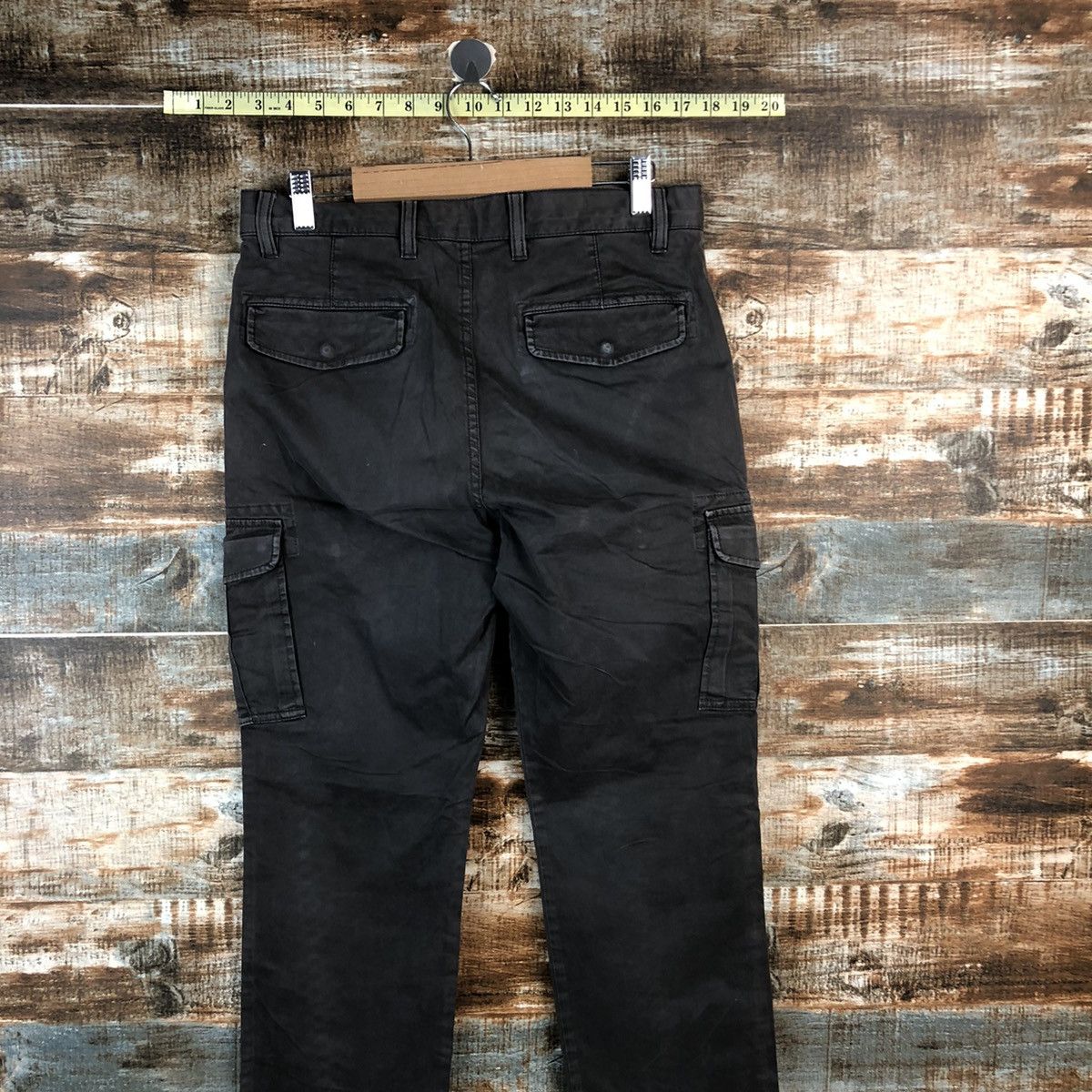 Japanese Brand Uniqlo Brown utility tactical Cargo Multipocket Pants #A2525 Size US 29 - 16 Thumbnail