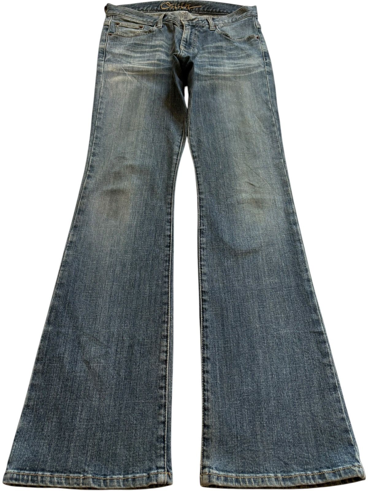 Japanese Brand Vintage Japanese Brand Mud Wash Bootcut Flare Jeans Size 29" - 1 Thumbnail