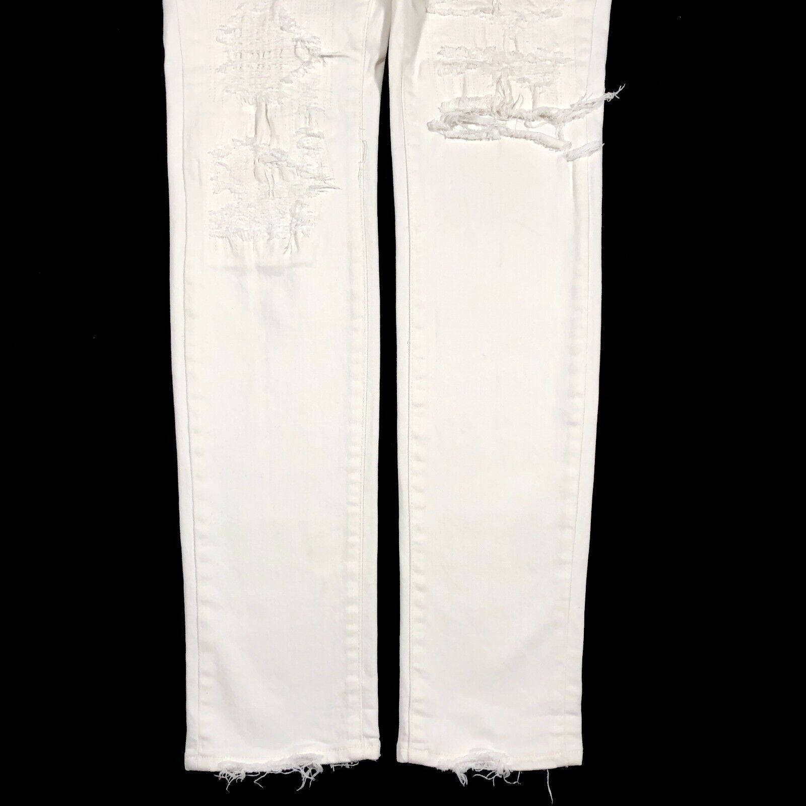 Purple Brand PURPLE BRAND P001 GREY FOUR POCKET DESTROY Jeans size 36x34 Size US 36 / EU 52 - 8 Thumbnail