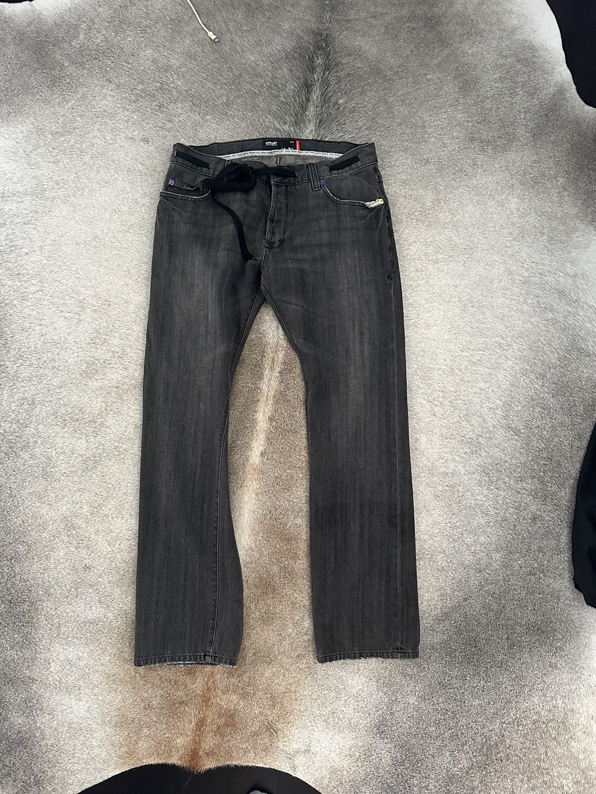 Vintage Oakley Industrial Denim Jeans Size W37
