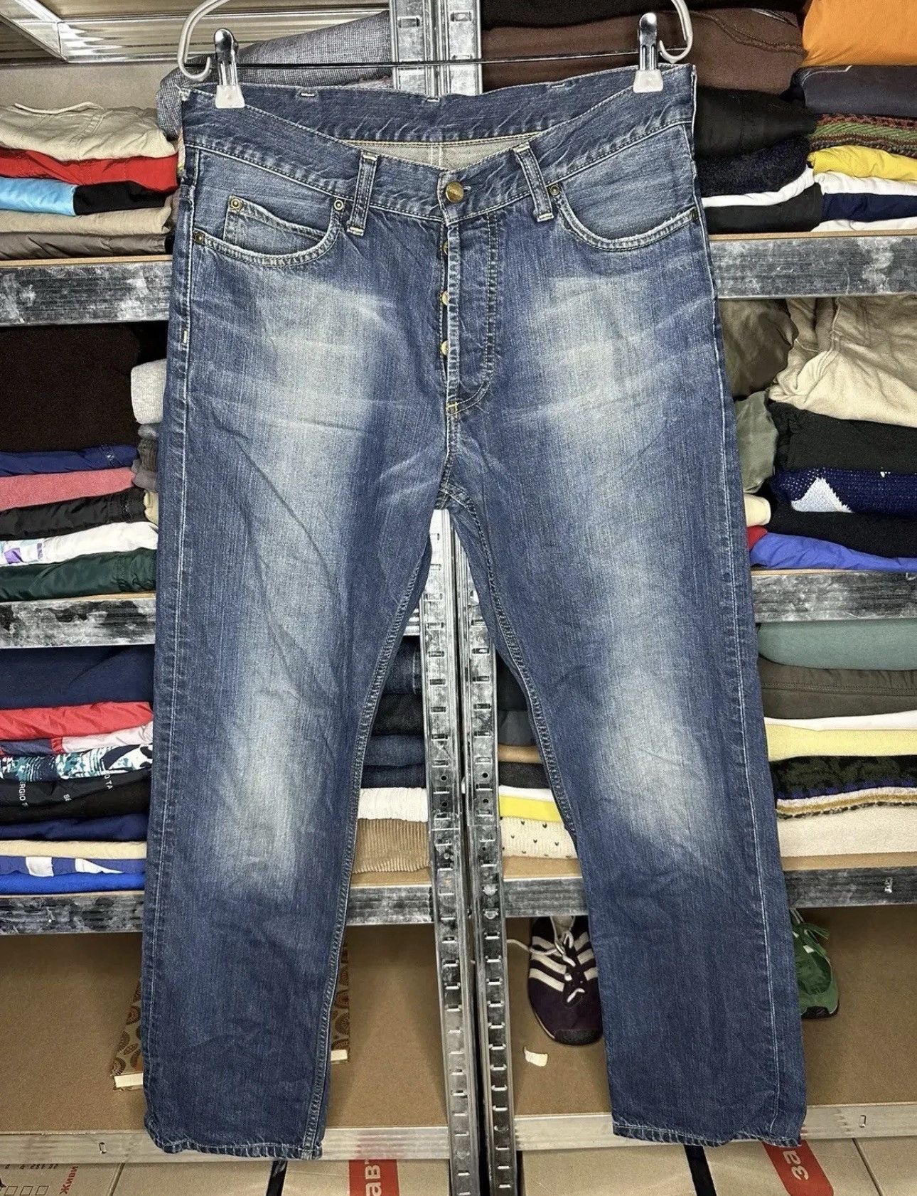Carhartt 30/32 Carhartt Texas Denim Pants Jeans Rarest Punk Y2K Size US 30 / EU 46 - 1 Thumbnail