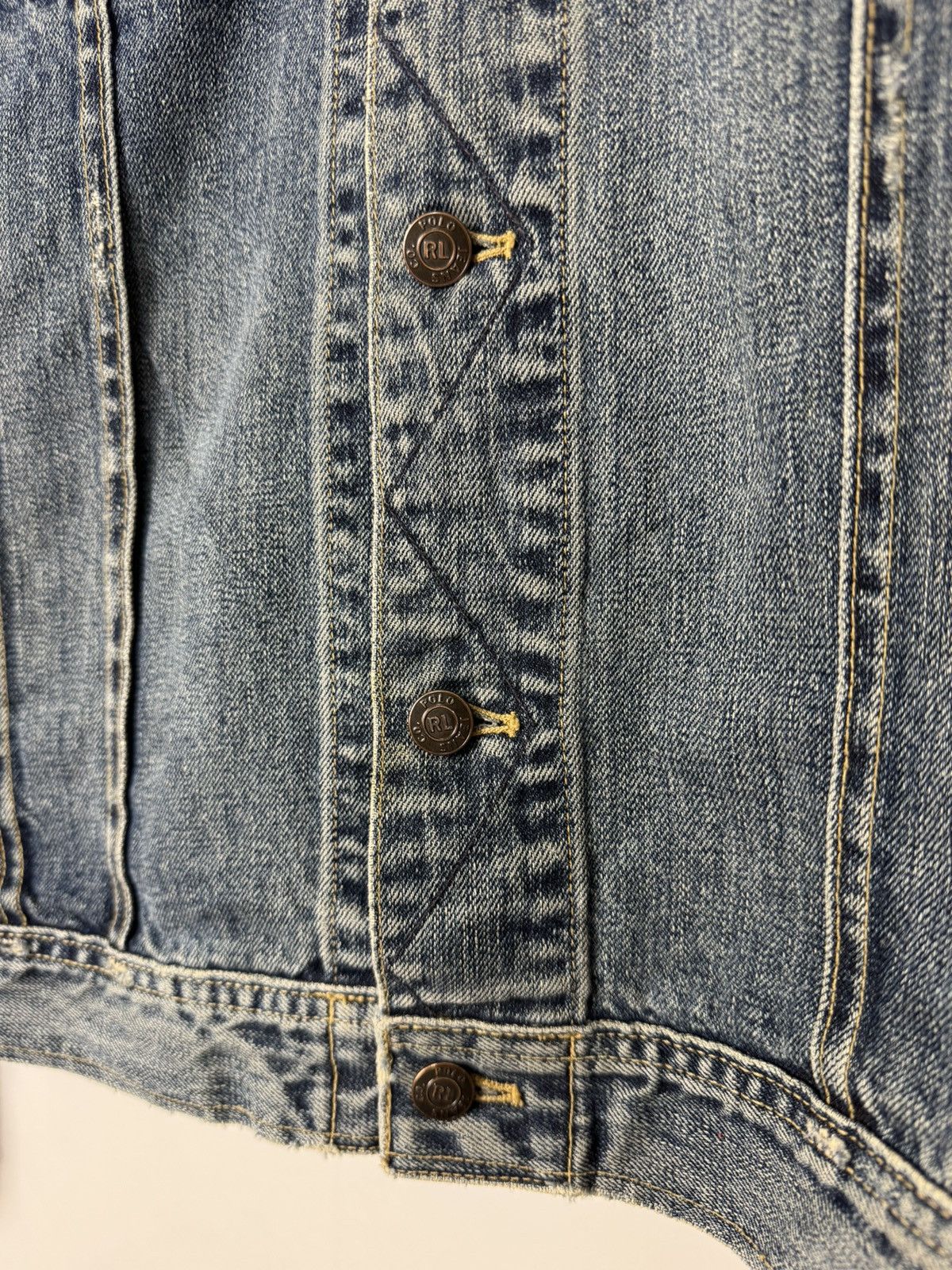 Polo Ralph Lauren Vintage Polo Ralph Lauren jeans co denim jacket streetwear Size US L / EU 52-54 / 3 - 8 Thumbnail