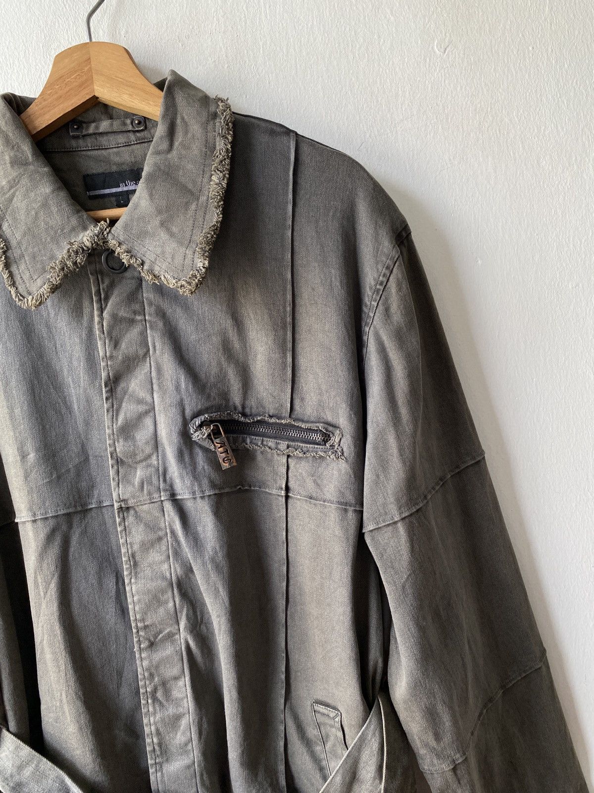 In The Attic × Japanese Brand Vintage 90s In The Attic Long Jacket Size US L / EU 52-54 / 3 - 9 Thumbnail