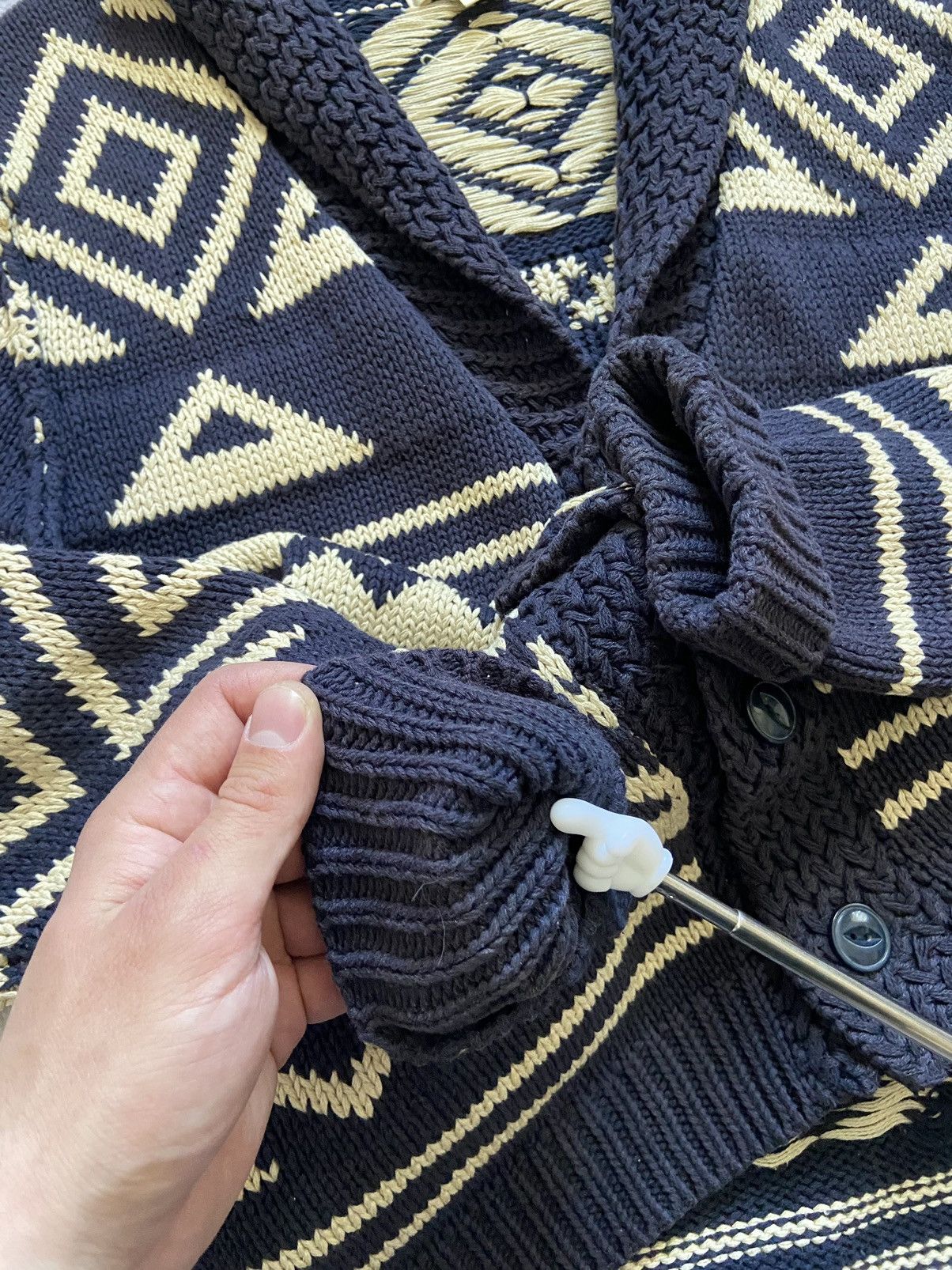 Denim & Supply Ralph Lauren Vintage Ralph Lauren Denim&Supply aztec cardigan Size US M / EU 48-50 / 2 - 7 Thumbnail