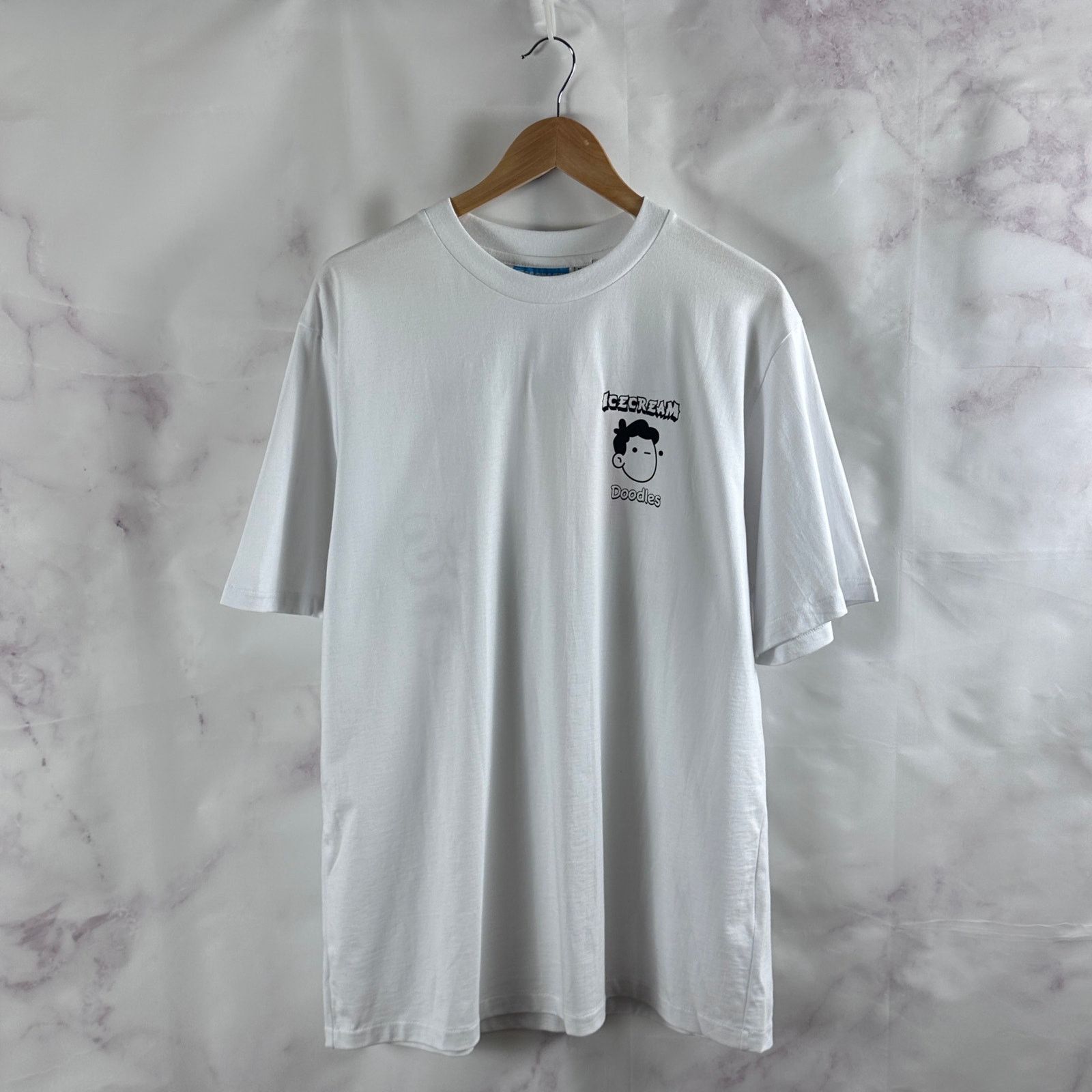 Icecream The Doodles White Coloring Tee Size US XL / EU 56 / 4 - 3 Thumbnail