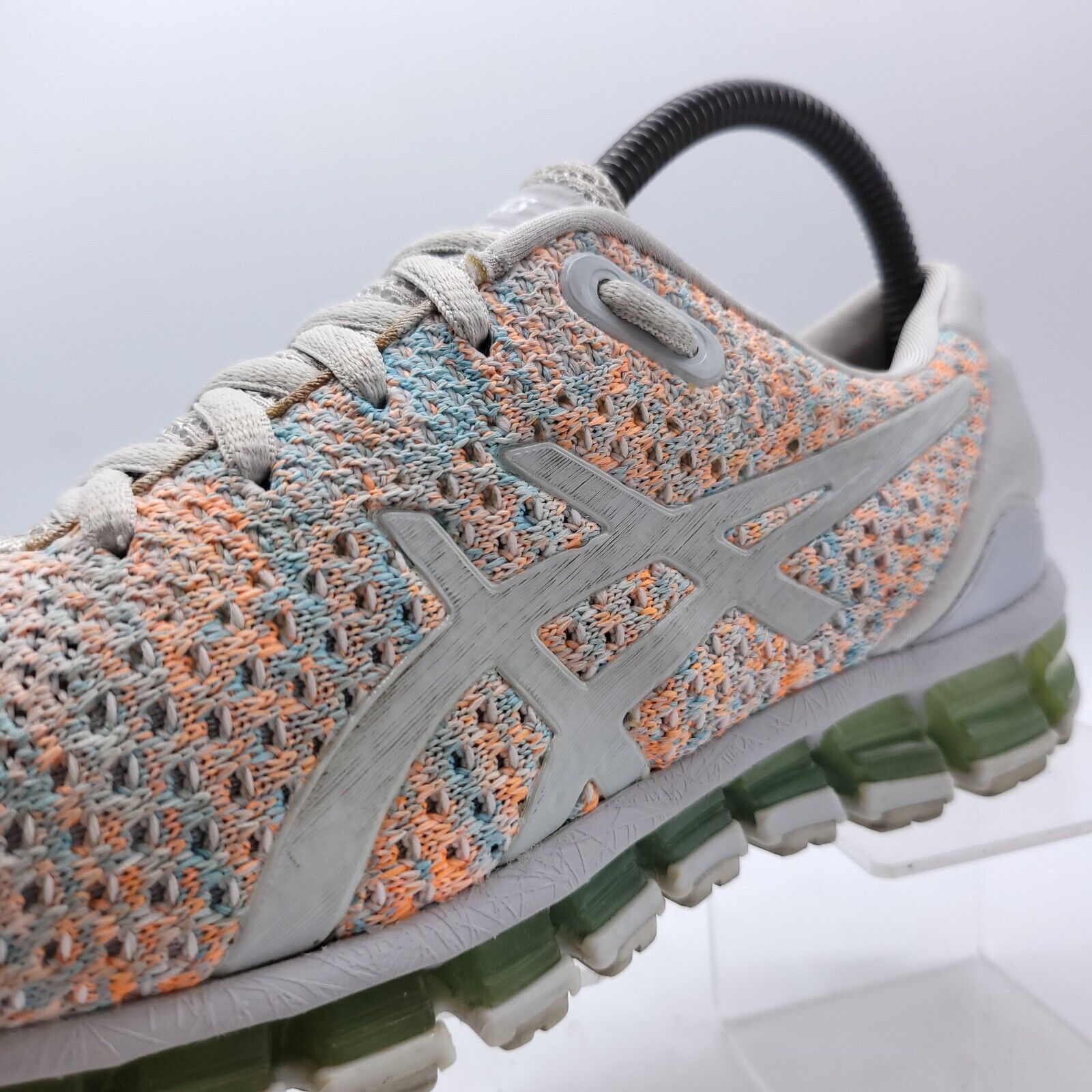 Asics Asics Gel Quantum 360 Shoe Womens Size 8.5 T890N Orange Blue Size US 8.5 / IT 38.5 - 8 Thumbnail