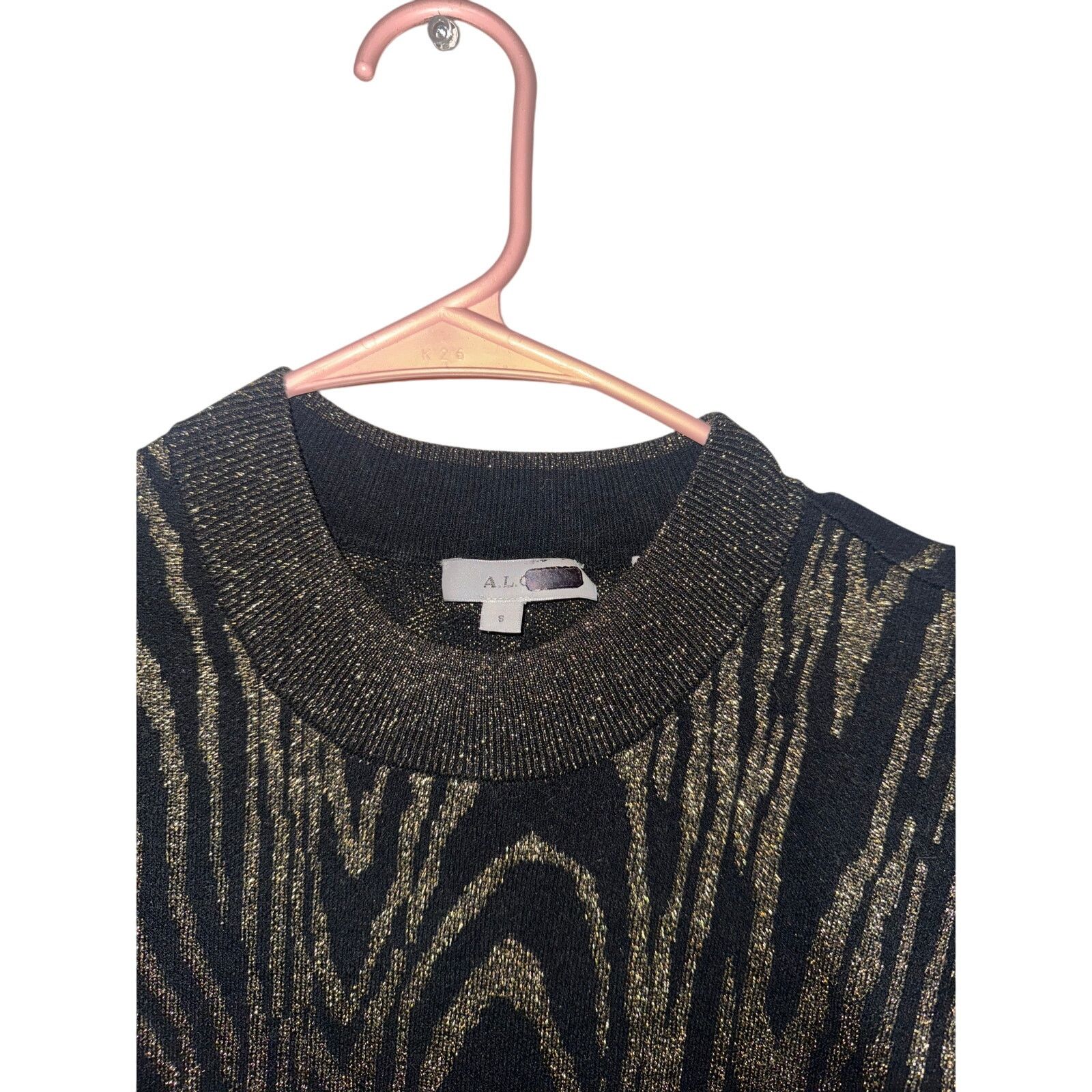 A.L.C. A.L.C. Ziggy Mini Dress - Metallic Woodgrain - Size Small Size S / US 4 / IT 40 - 5 Thumbnail