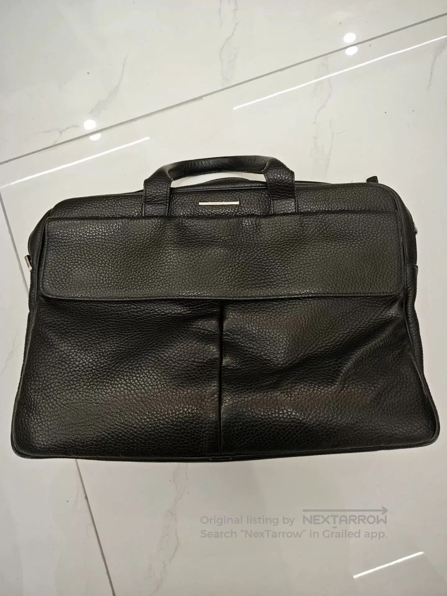 Ermenegildo Zegna Zegna Leather Business Briefcase. Size ONE SIZE - 1 Thumbnail