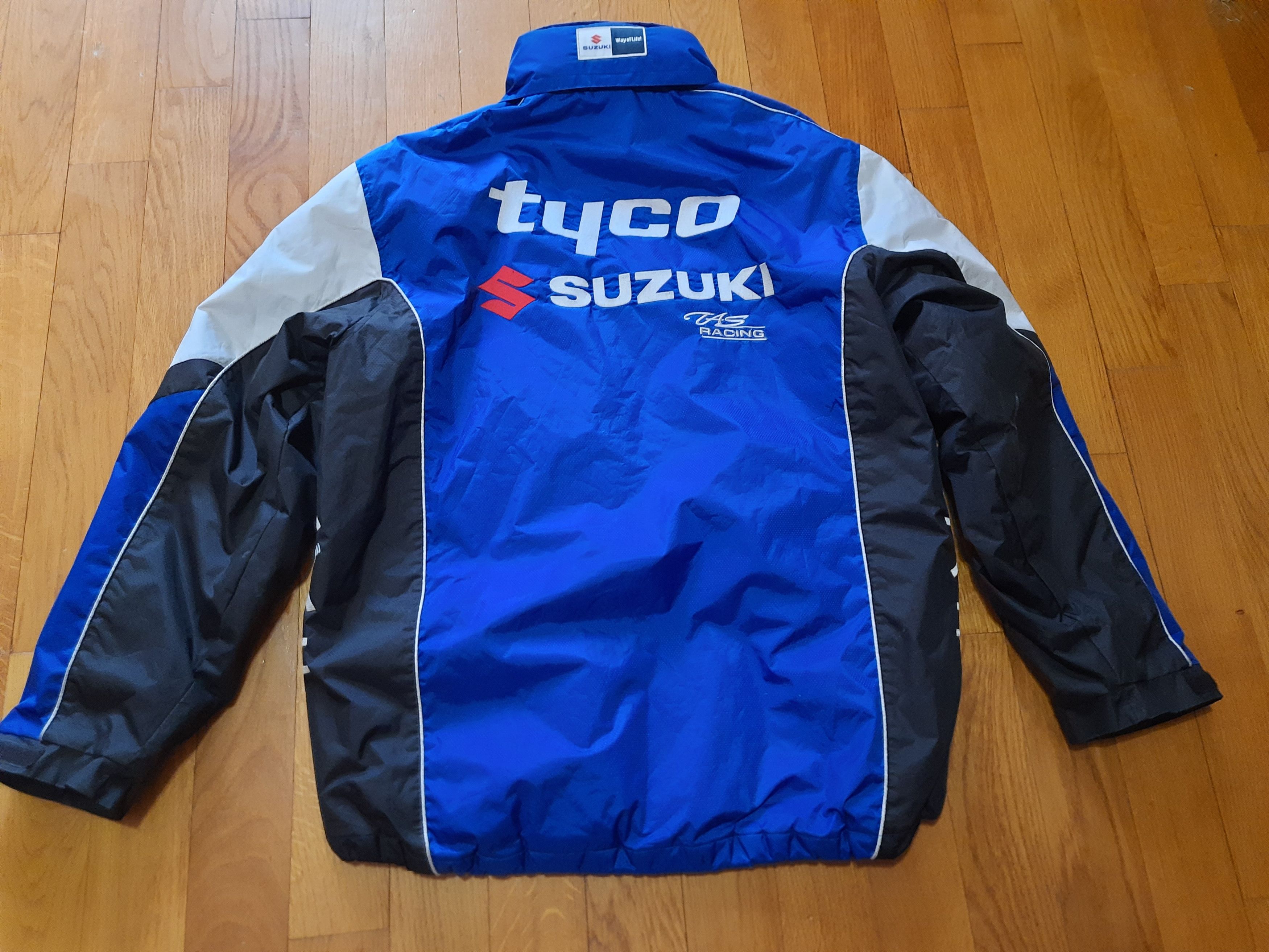 Japanese Brand Suzuki Moto Racing Lights Vintage Jacket Size US L / EU 52-54 / 3 - 20 Thumbnail