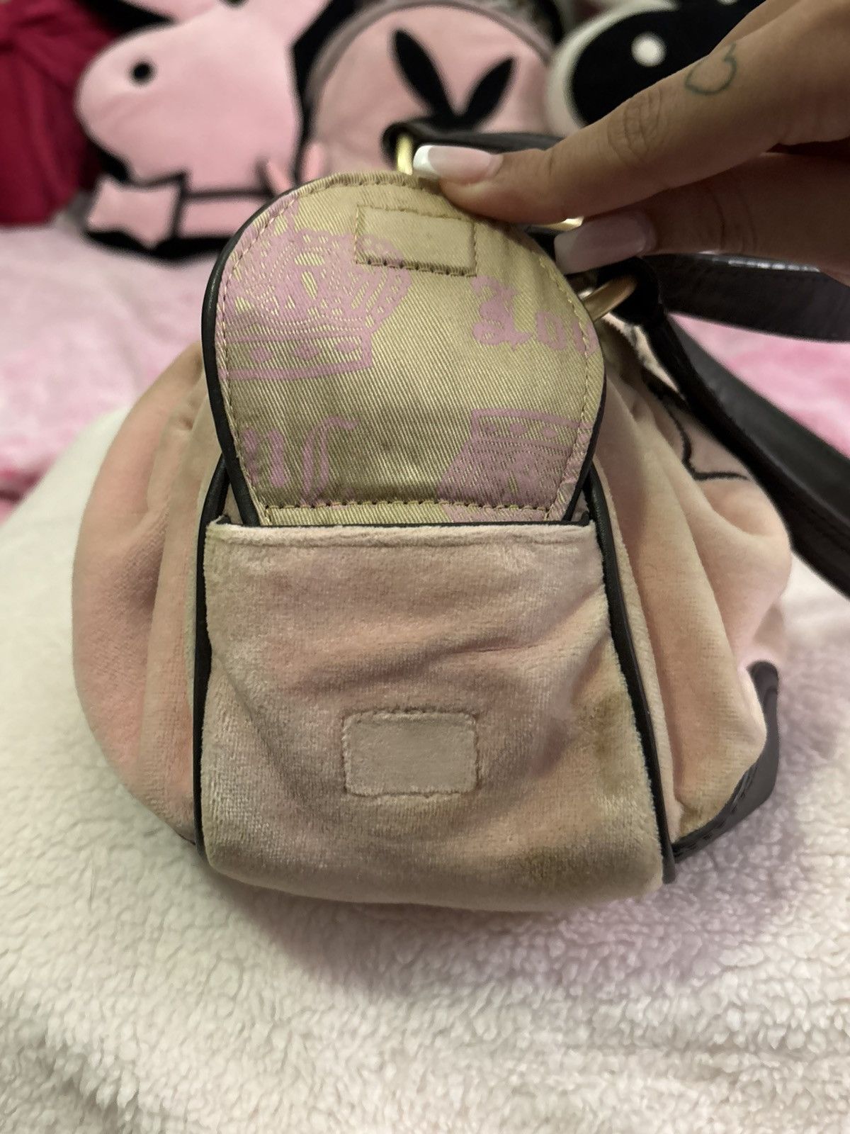 Juicy Couture Juicy Couture Vintage shoulder bag + Matching Wallet Size ONE SIZE - 5 Thumbnail