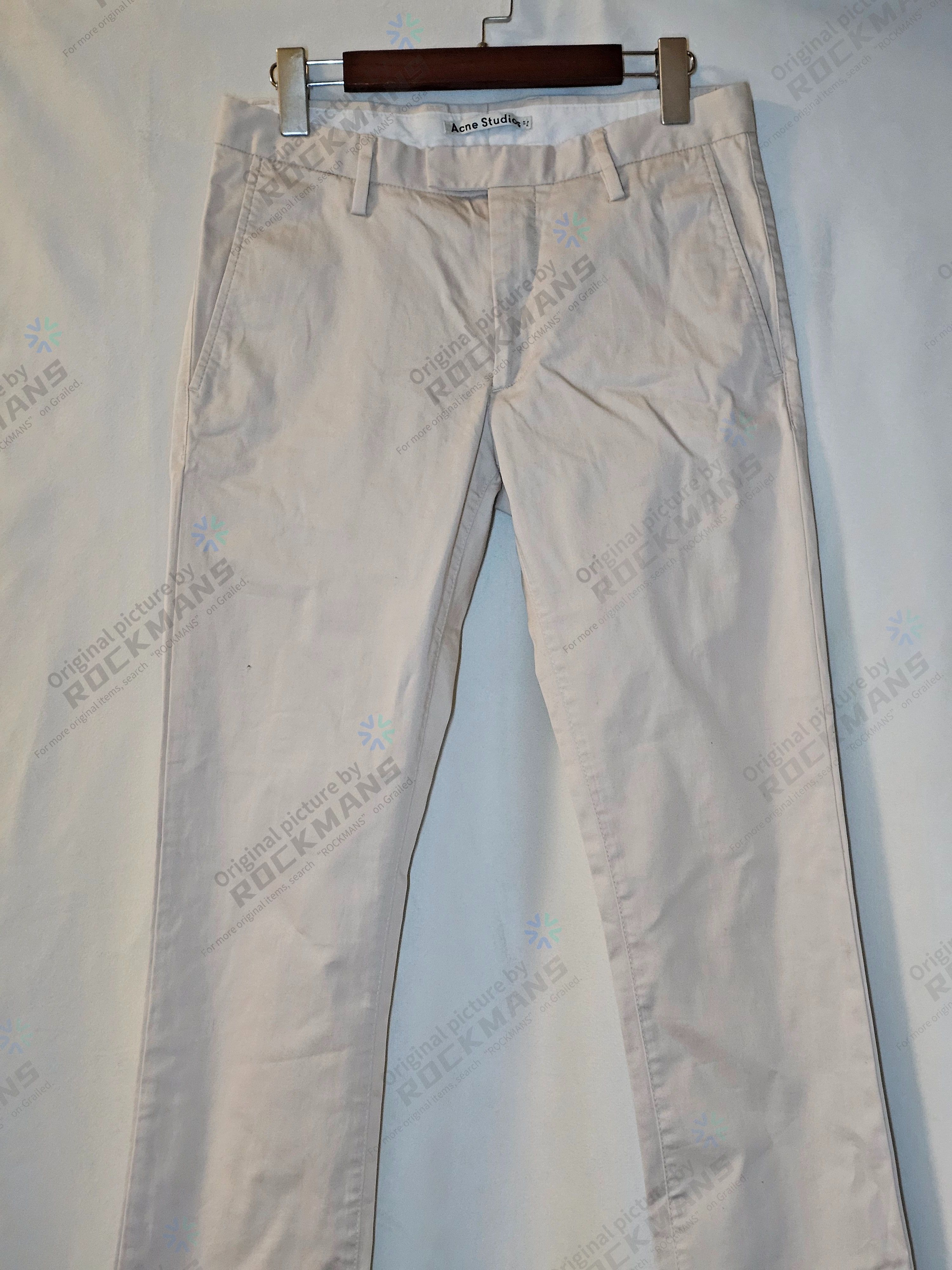 Acne Studios Acne Studios Unisex Beige Casual Pants Size 46 Size US 30 / EU 46 - 2 Thumbnail