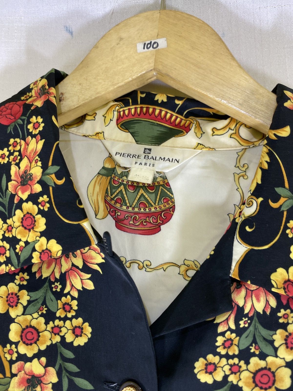 Pierre Balmain vintage baroque silk shirt Size US M / EU 48-50 / 2 - 3 Thumbnail