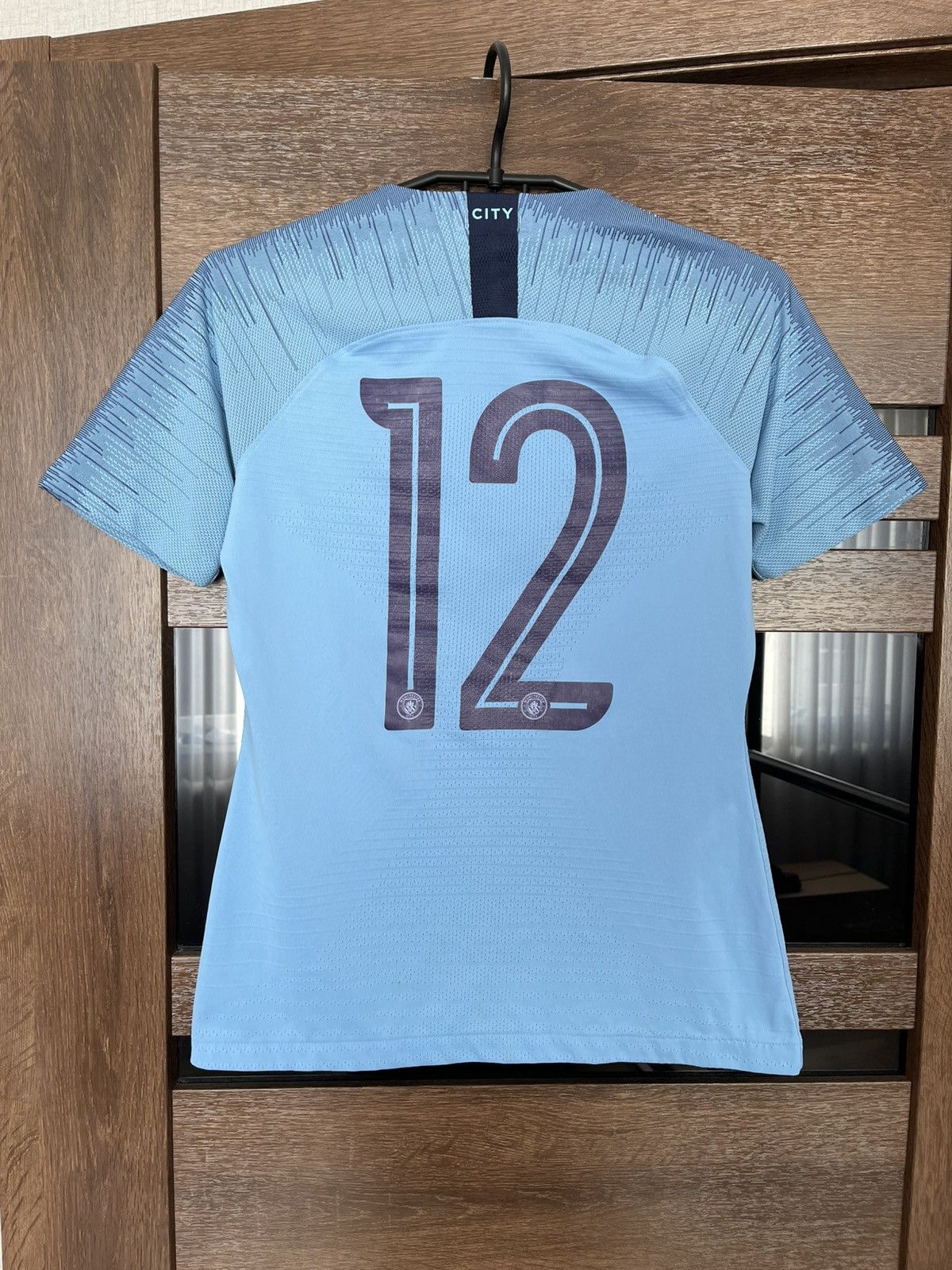 Nike 2018/2019 Nike Manchester City Player Issue Match Worn Shirt Size US S / EU 44-46 / 1 - 7 Thumbnail