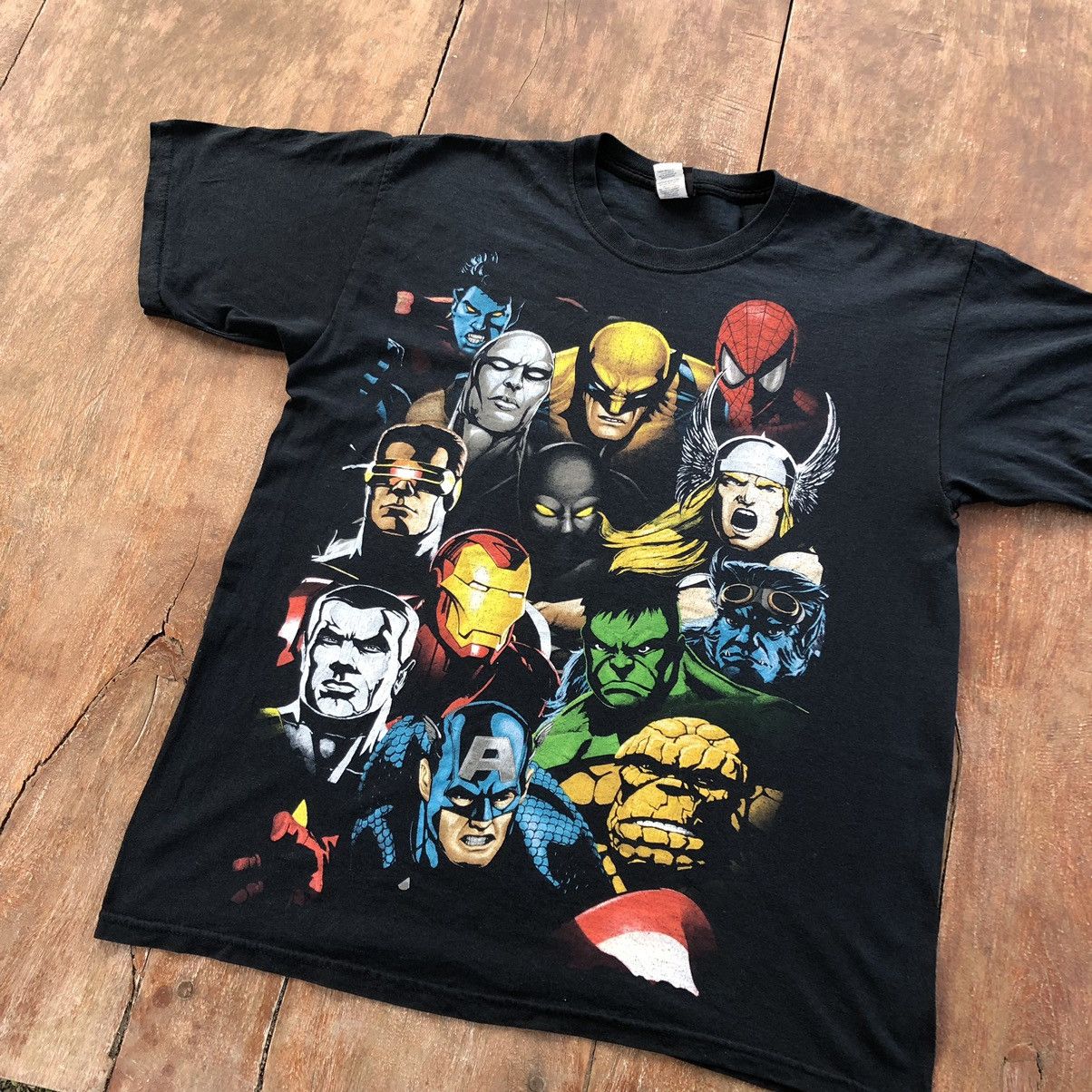 Vintage Vintage Marvel Movie Rare T Shirts Size US L / EU 52-54 / 3 - 1 Thumbnail