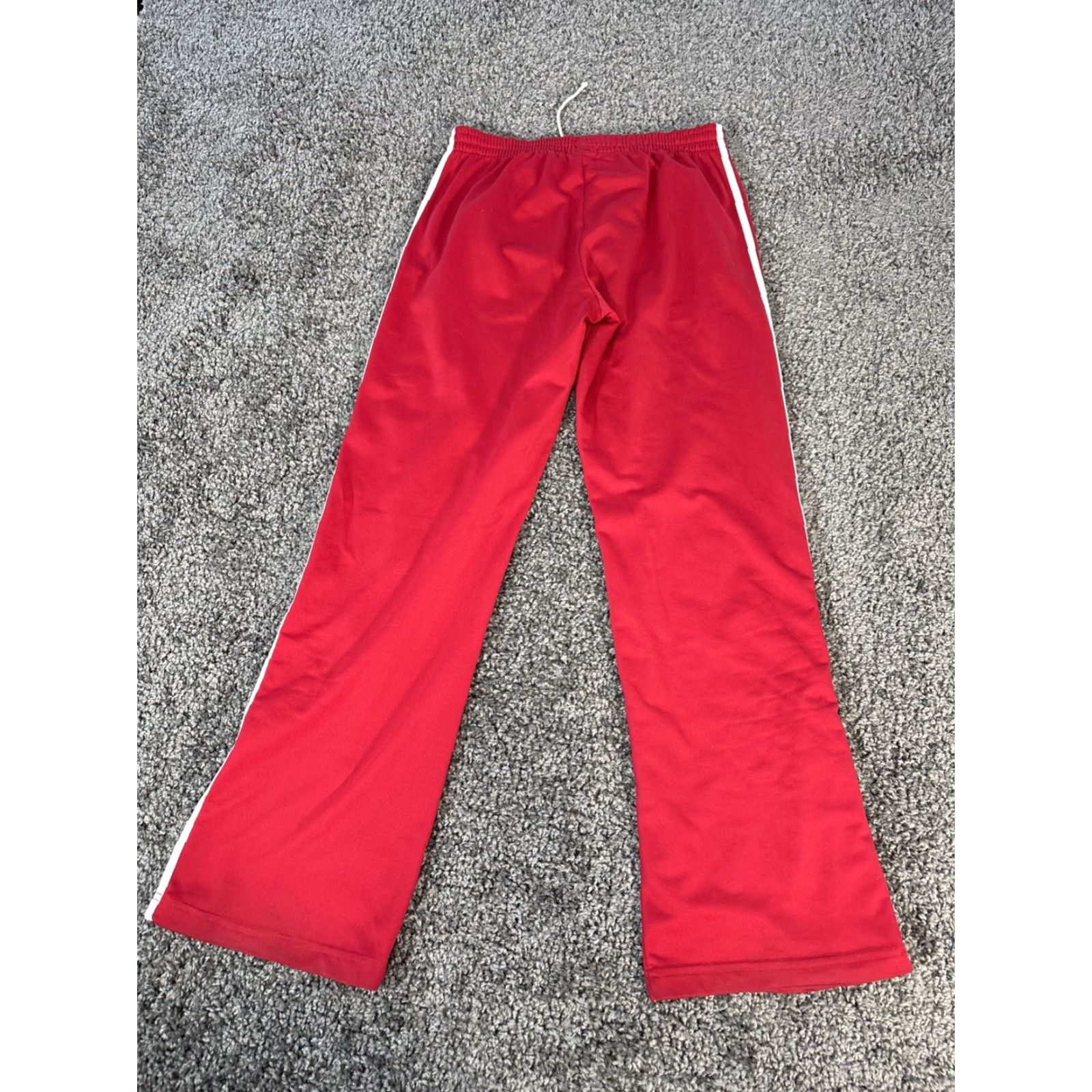 Vintage VINTAGE Y2K Lei Windbreaker Track Pants Flare Leg Women’s M Red 90s Athleisure Sports Slim Elastic Waist Size 32" / US 10 / IT 46 - 7 Thumbnail