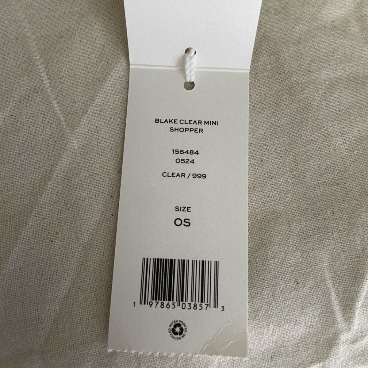 Tory Burch NWT tory burch Blake clear shopper leather crossboy bag Size ONE SIZE - 10 Thumbnail