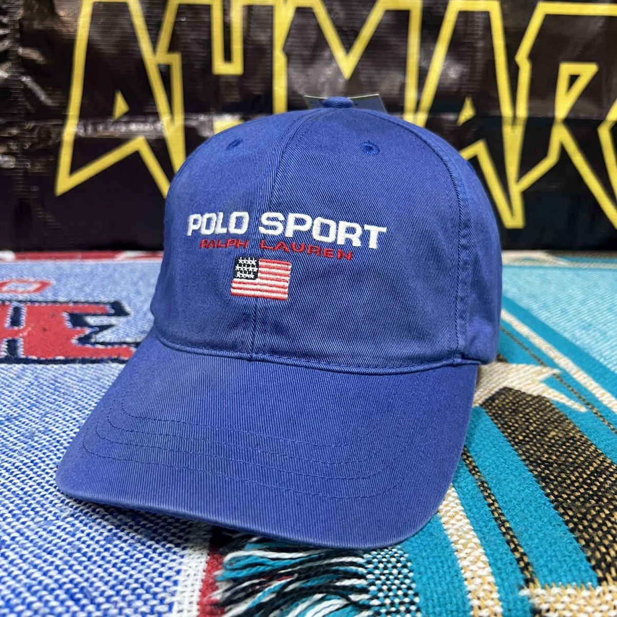 Ralph Lauren Sport Vintage Polo sport Ralph Lauren cap Size ONE SIZE - 1 Thumbnail