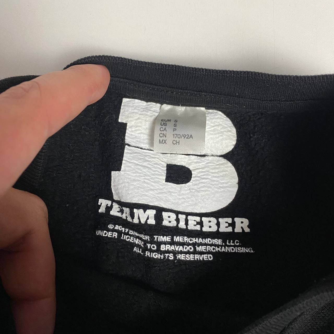 Justin Bieber Justin Bieber team sweatshirt Size:S Size US S / EU 44-46 / 1 - 4 Thumbnail