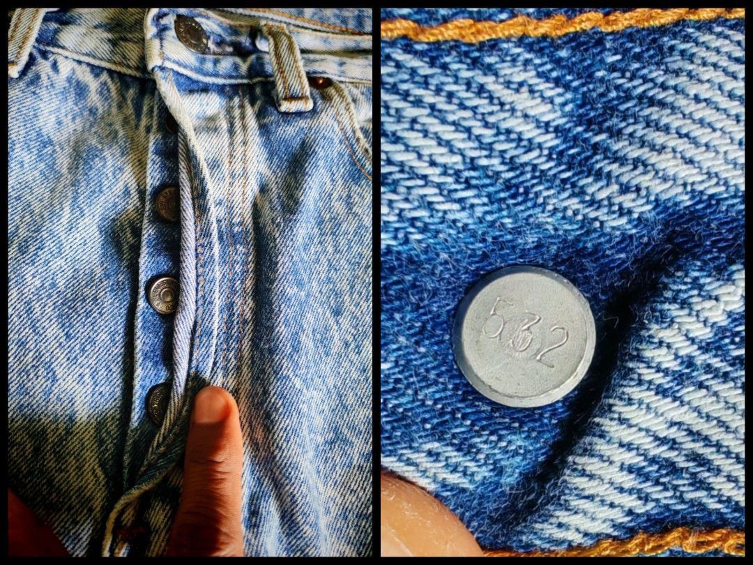 Vintage 80’s Levi’s 501 Acid Wash