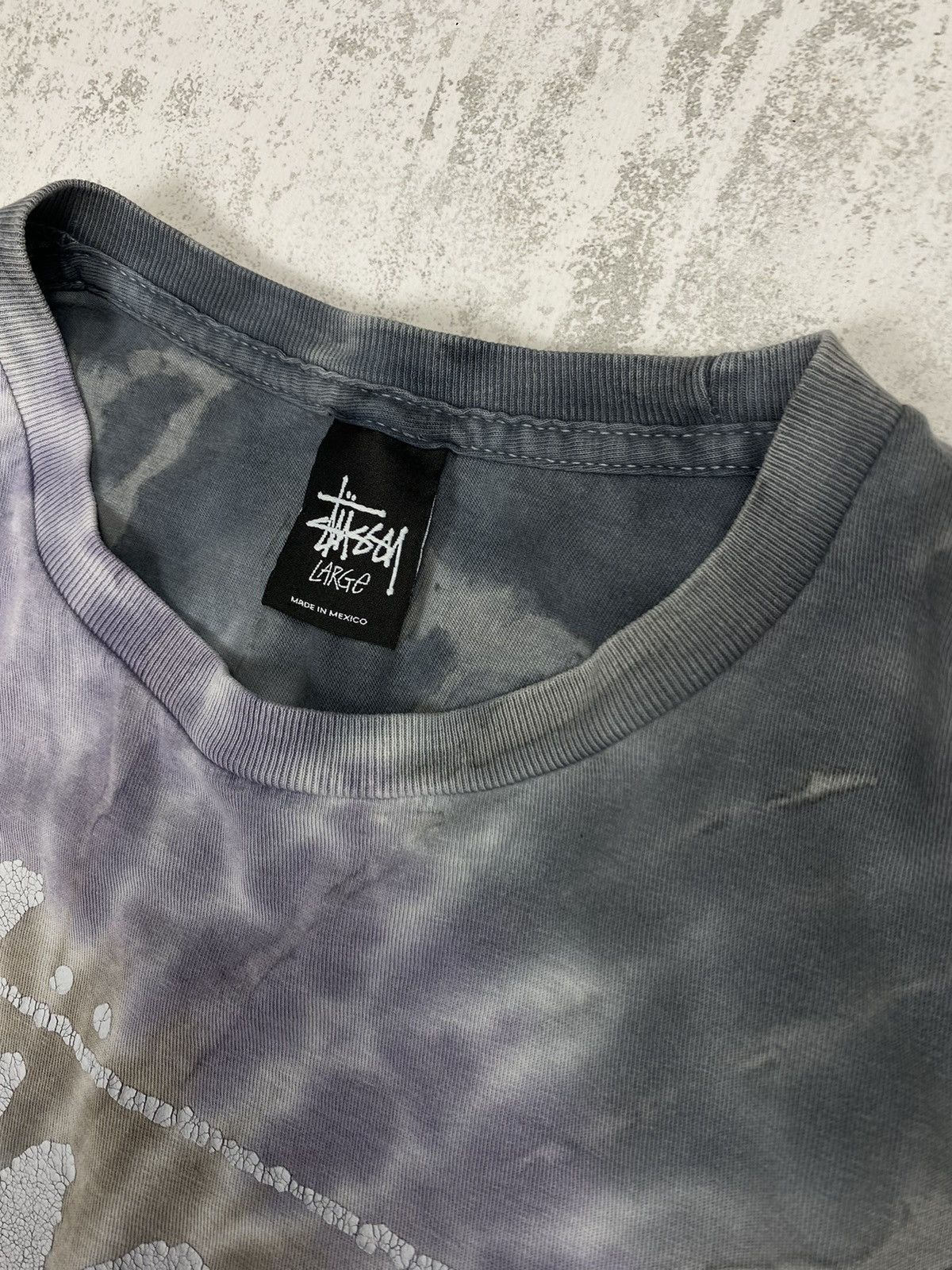Stussy Stüssy Spiral Tie-Dye World Tour T-shirt Global Graphic Tee Size US L / EU 52-54 / 3 - 3 Thumbnail