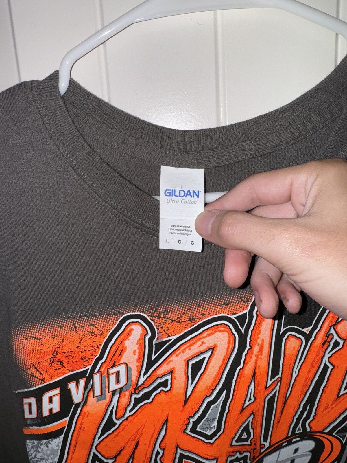 Vintage david gravel tshirt Size US L / EU 52-54 / 3 - 3 Thumbnail