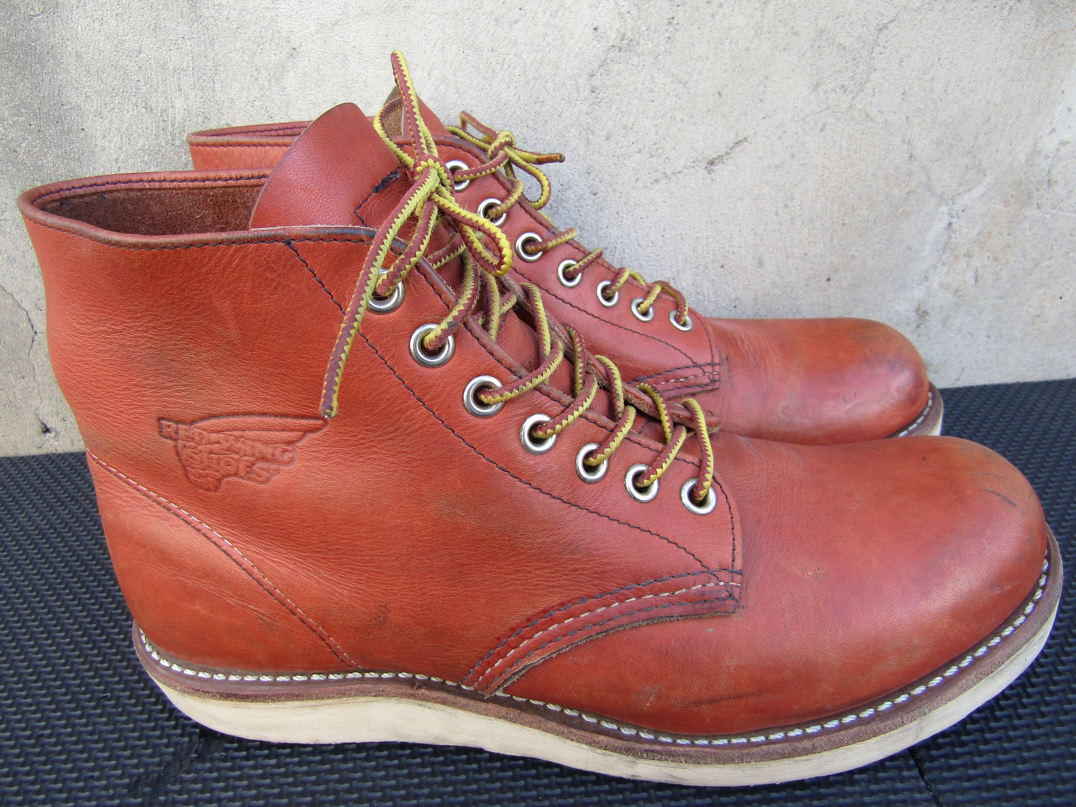 Red Wing Red Wing 8166 Round Toe Work Boots Size Work Boots USA made Size US 7 / EU 40 - 6 Thumbnail