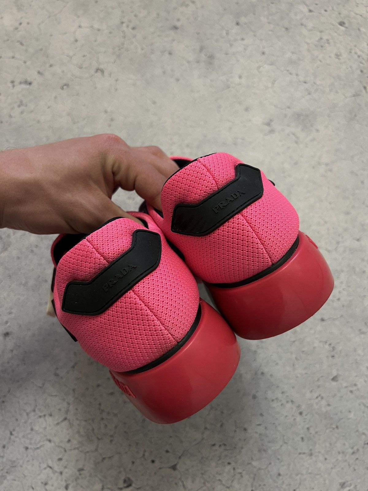 Prada Prada Cloudbust Sneakers Pink Size US 8 / IT 38 - 5 Thumbnail