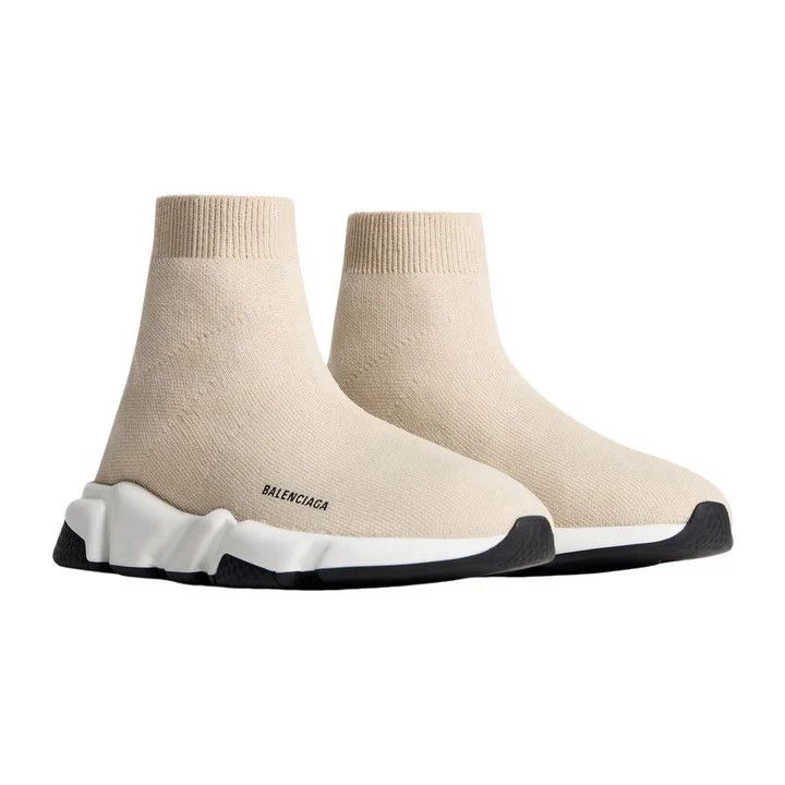 Balenciaga o1s1rm1125 KIDS Size: 24 / Speed Recycled Knit Trainers Size US 5 / EU 37 - 2 Thumbnail
