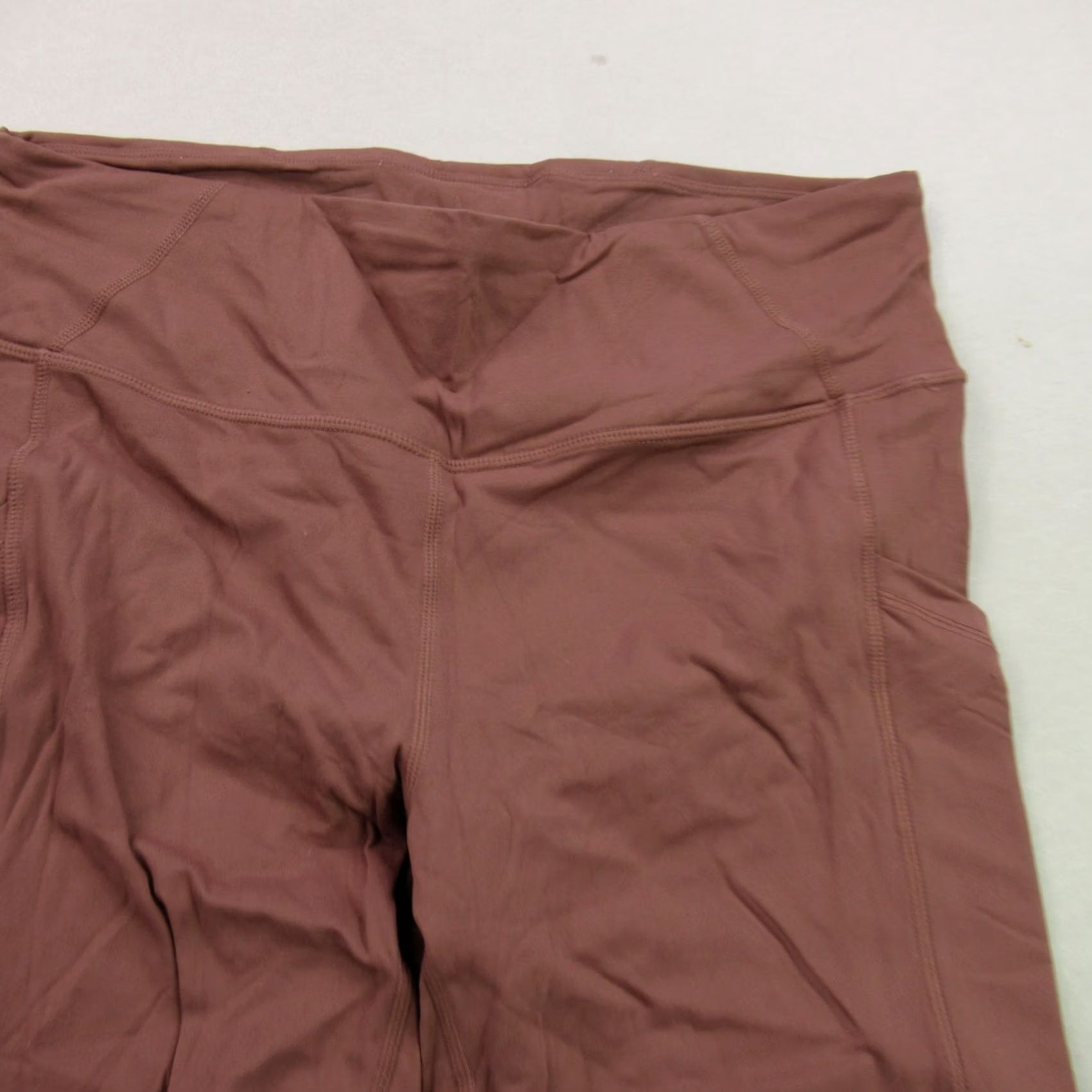 Prana prAna Leggings Womens L Yoga Workout Lightweight Rust Casual Stretch Size 36" / US 14 / IT 50 - 2 Thumbnail